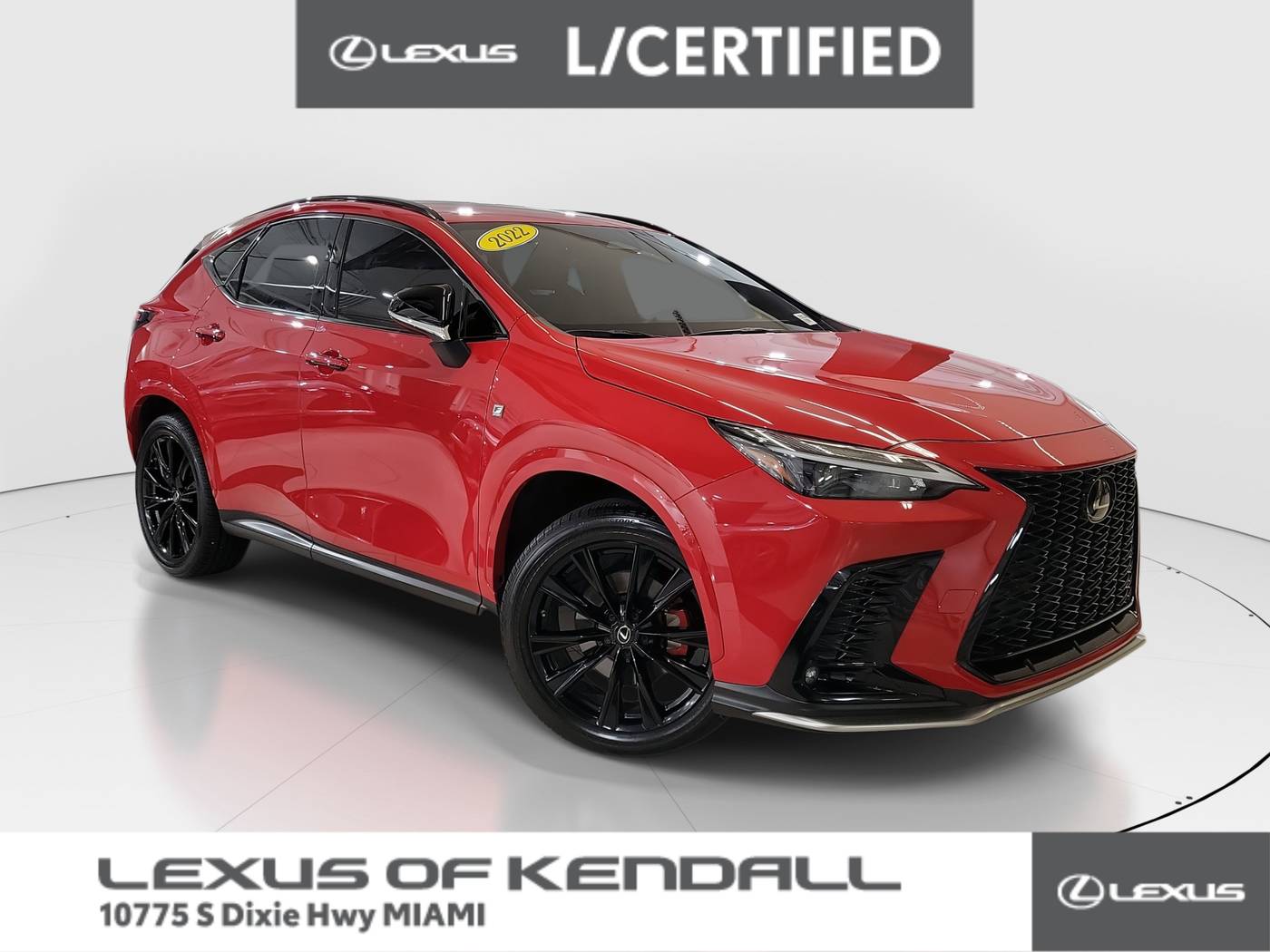 2022 Lexus NX NX 350 F SPORT Handling — SUV — 29,233 mi — Miami, FL