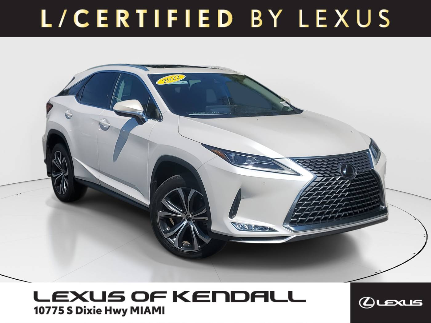 2022 Lexus RX RX 350 — SUV — 11,982 mi — Miami, FL