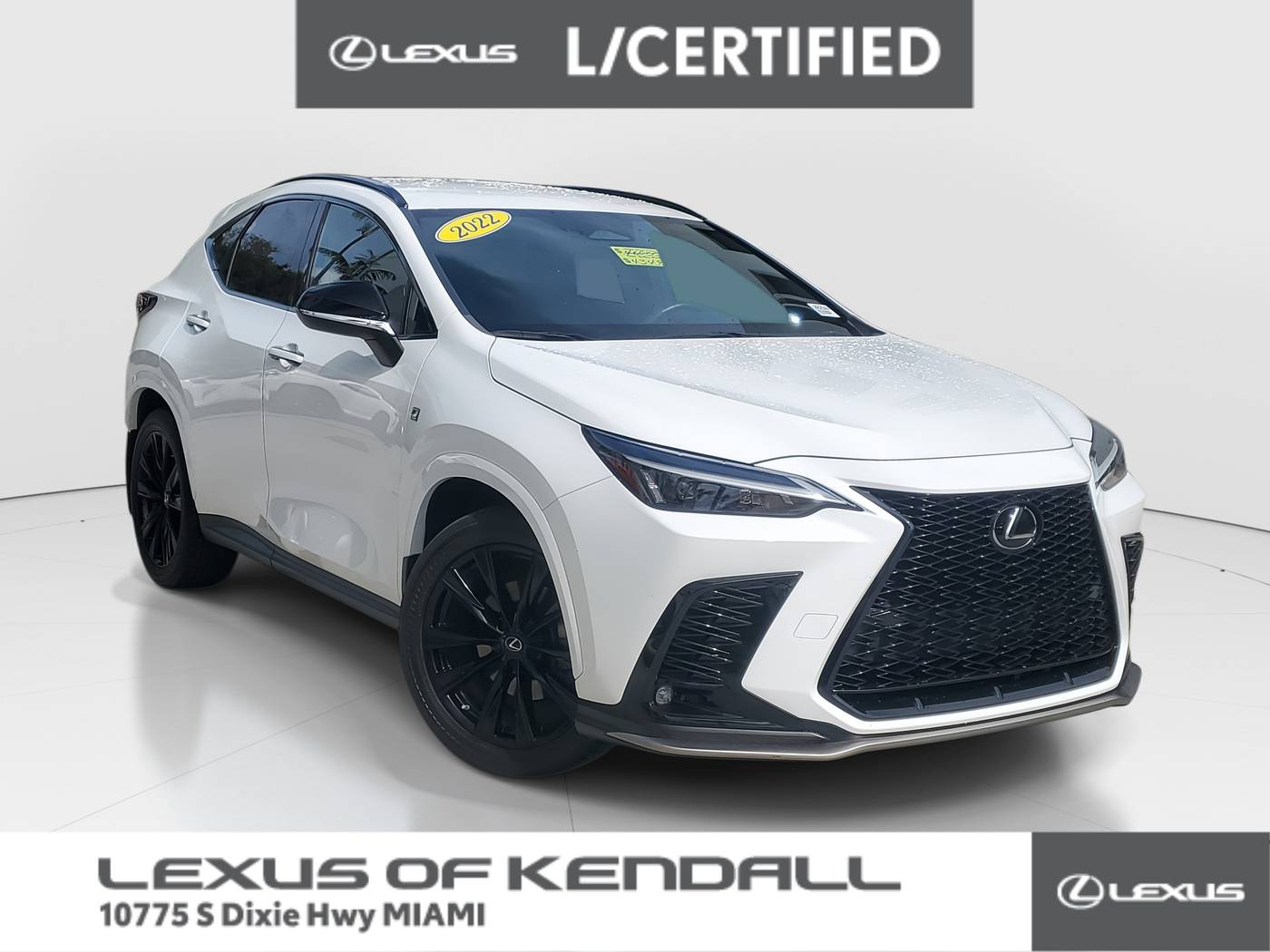 2022 Lexus NX NX 350 F SPORT Handling — SUV — 13,107 mi — Miami, FL