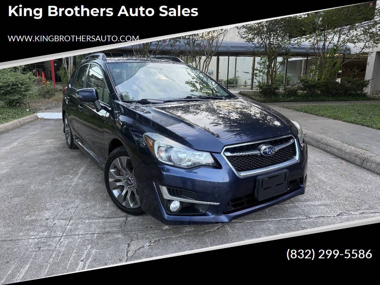 2016 Subaru Impreza 2.0i Sport Premium