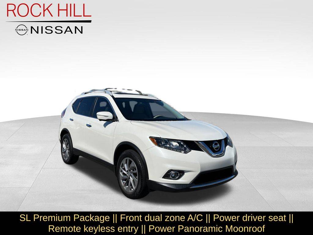 2015 Nissan Rogue SL — SUV — 57,525 mi — Rock Hill, SC