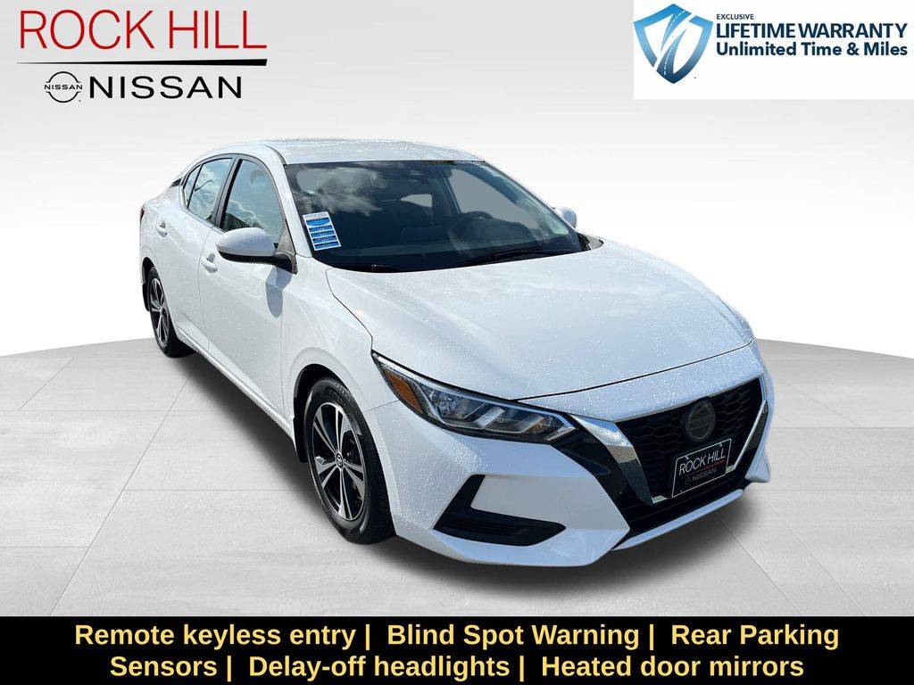 2022 Nissan Sentra SV — Sedan — 25,683 mi — Rock Hill, SC