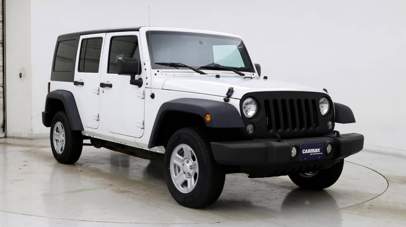 2016 Jeep Wrangler Sport — SUV — 85,312 mi — Manchester, NH