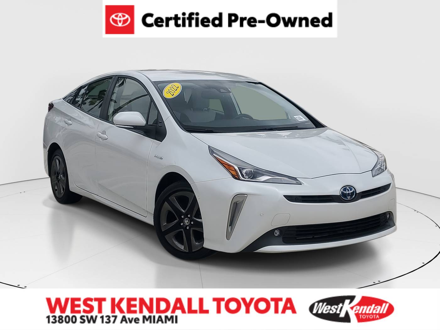 2022 Toyota Prius L Eco — Hatchback — 9,969 mi — Miami, FL