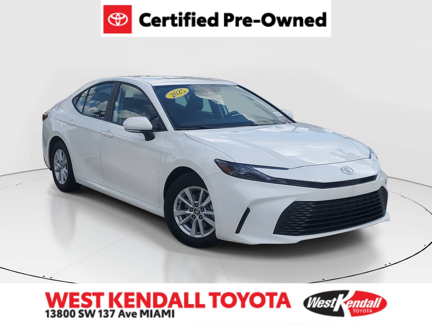 2025 Toyota Camry Hybrid LE — Sedan — 9,254 mi — Miami, FL