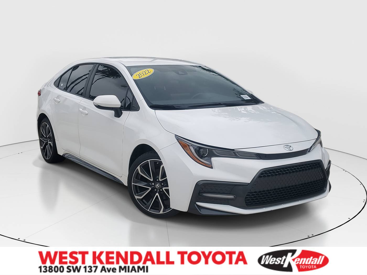 2022 Toyota Corolla SE — Sedan — 20,135 mi — Miami, FL