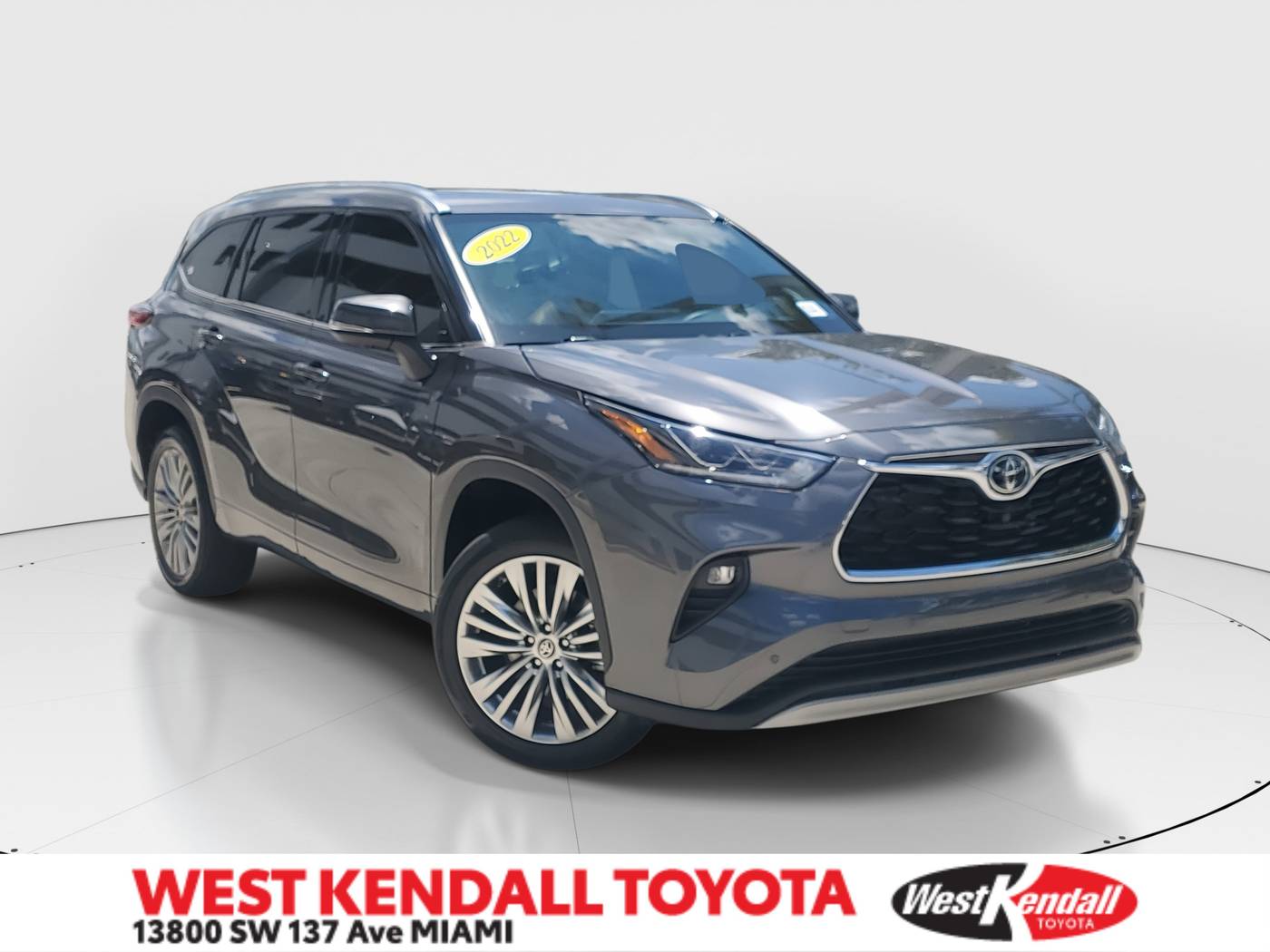 2022 Toyota Highlander Platinum — SUV — 36,974 mi — Miami, FL