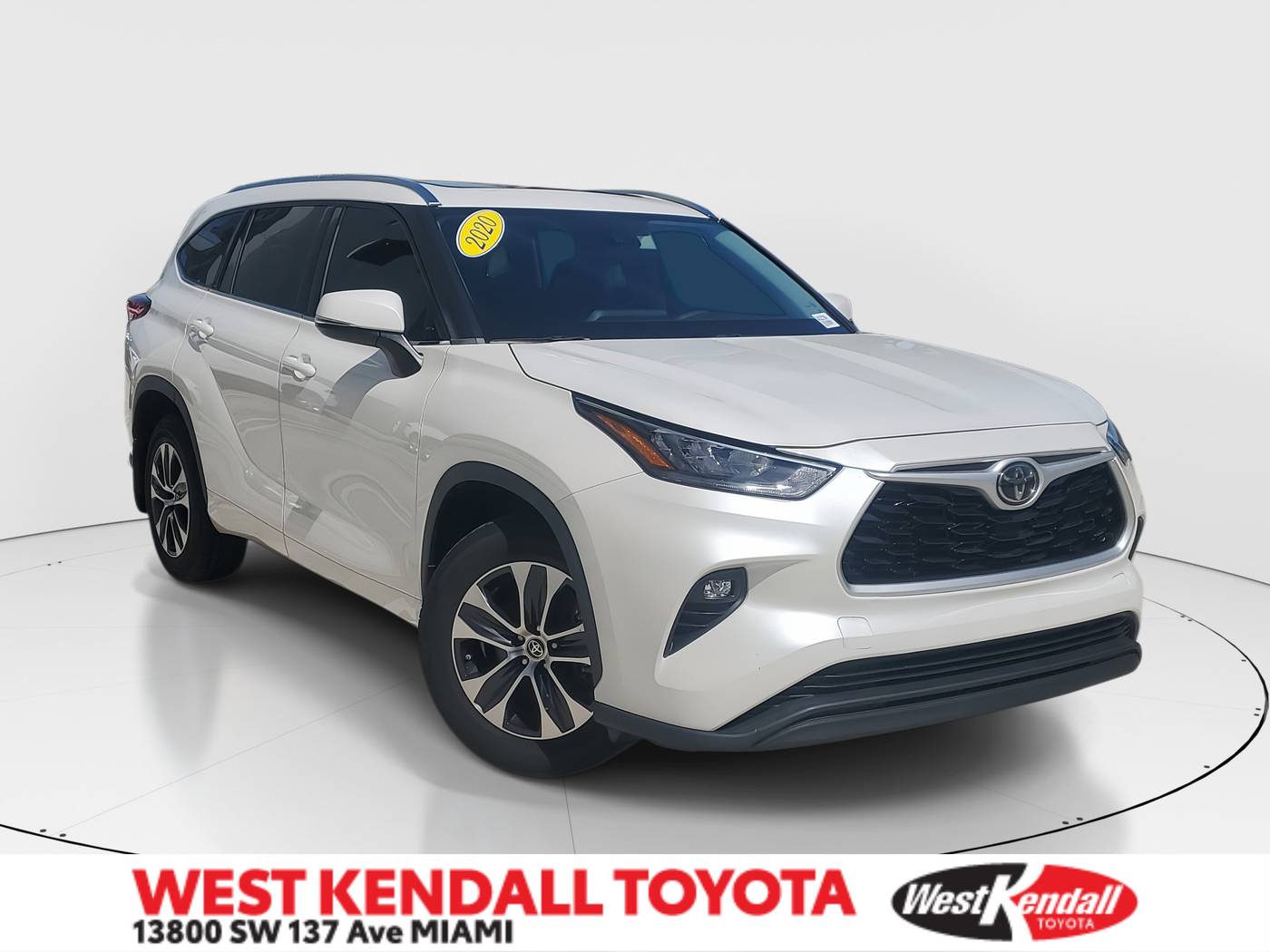 2020 Toyota Highlander XLE — SUV — 46,813 mi — Miami, FL