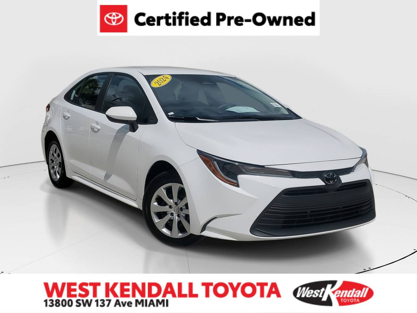 2024 Toyota Corolla LE — Sedan — 15,071 mi — Miami, FL