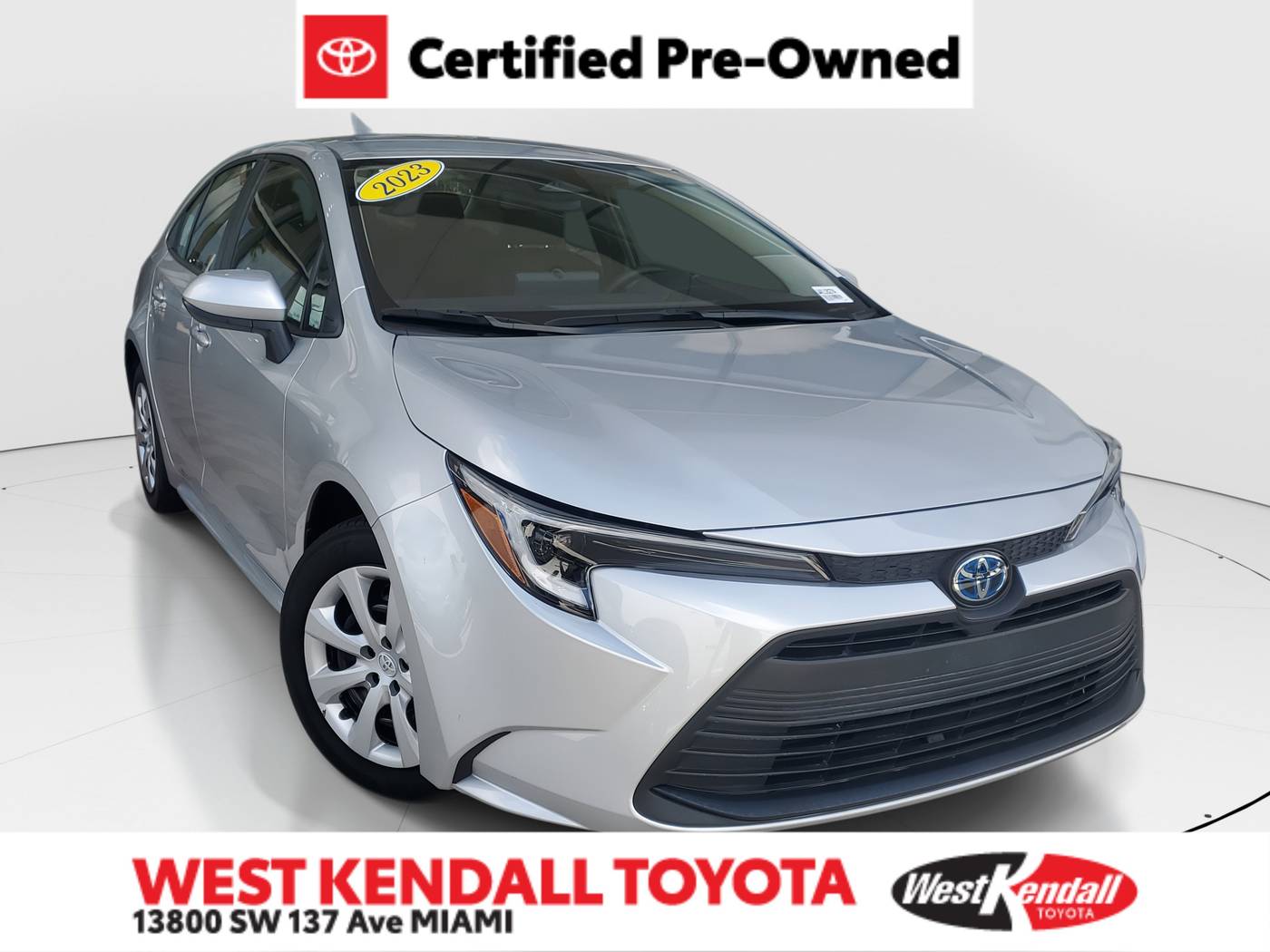 2023 Toyota Corolla Hybrid LE — Sedan — 17,040 mi — Miami, FL