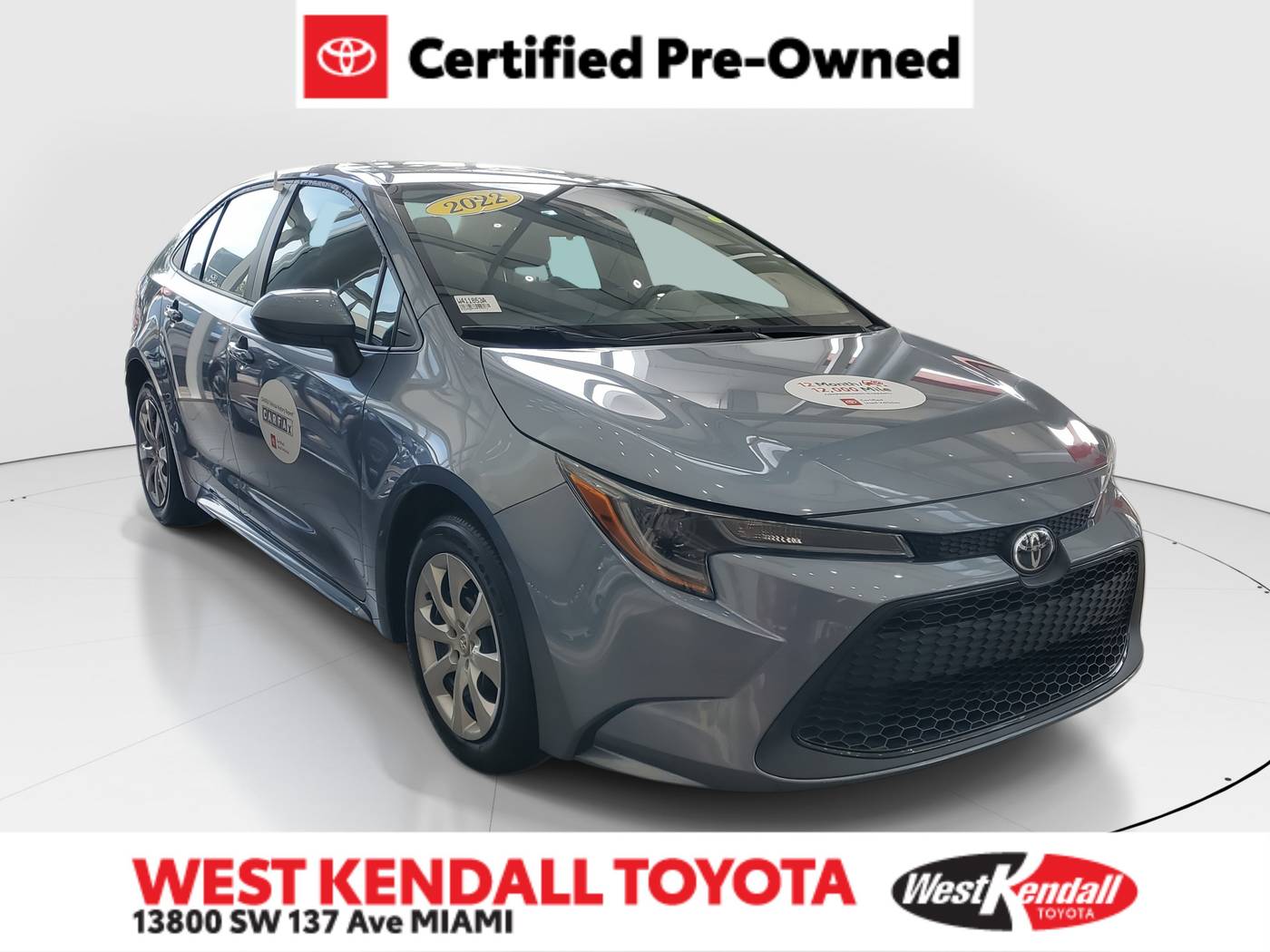 2022 Toyota Corolla LE — Sedan — 14,137 mi — Miami, FL