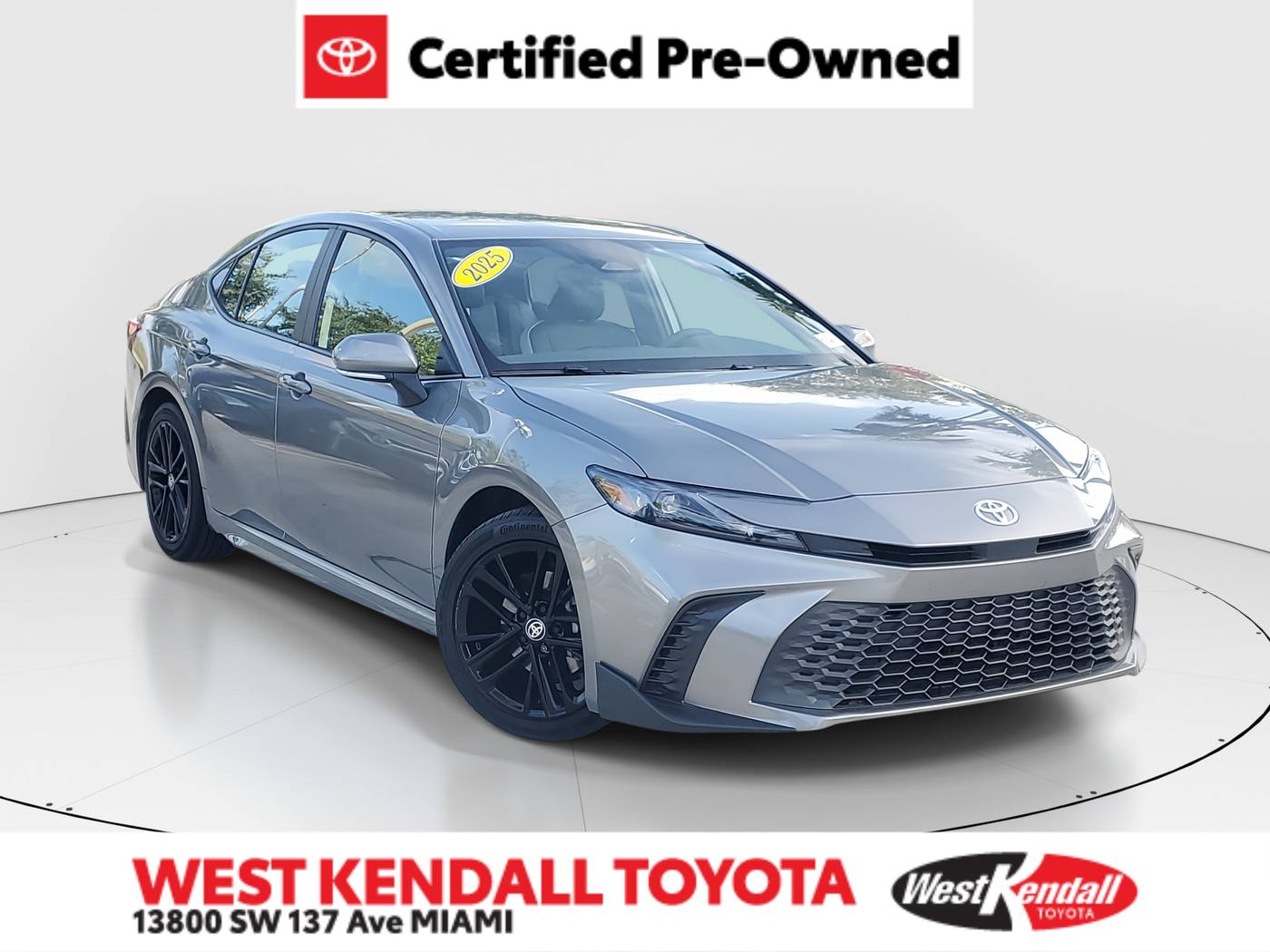 2025 Toyota Camry SE — Sedan — 15,111 mi — Miami, FL