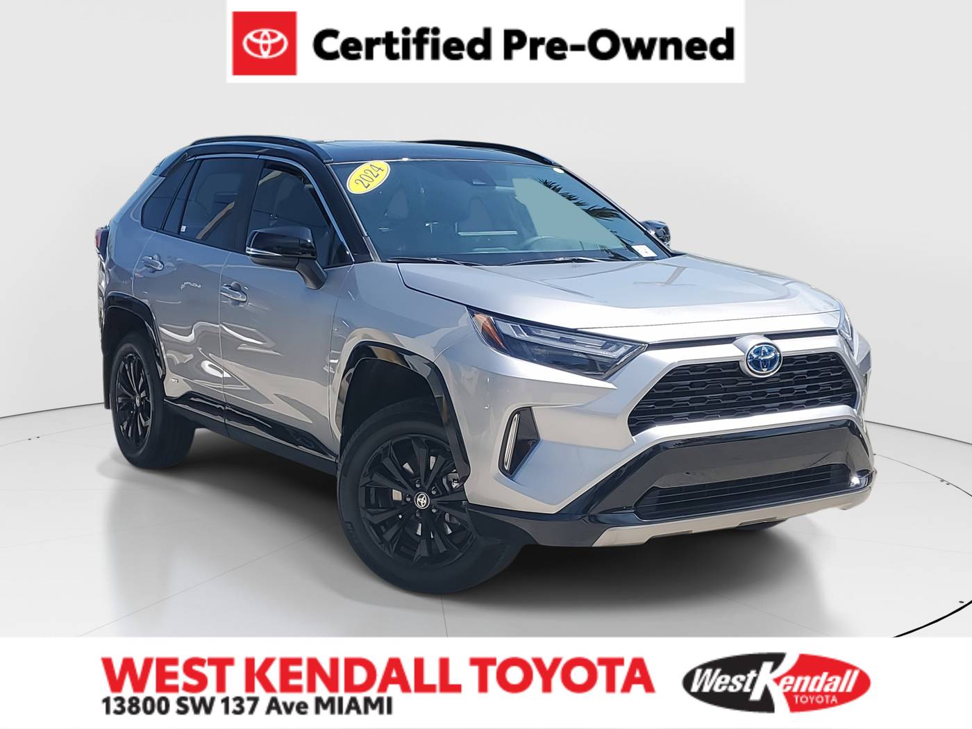 2024 Toyota RAV4 Hybrid XSE — SUV — 10,094 mi — Miami, FL