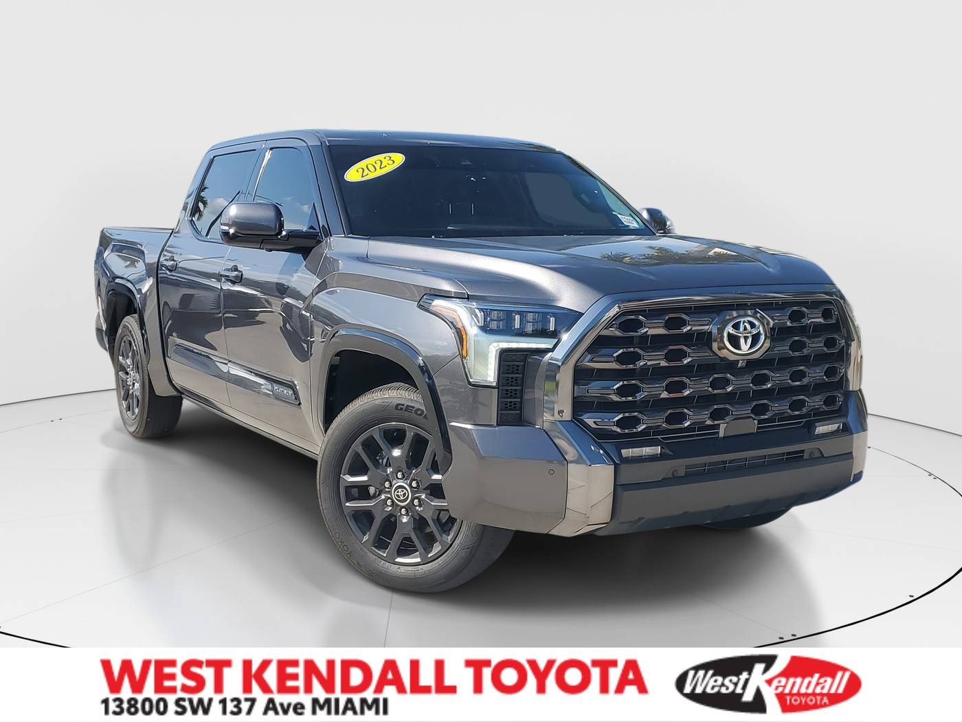 2023 Toyota Tundra Platinum — Pickup Truck — 45,303 mi — Miami, FL