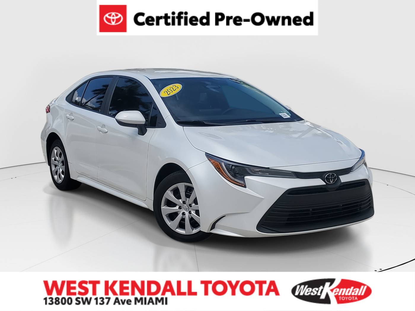 2023 Toyota Corolla LE — Sedan — 19,715 mi — Miami, FL