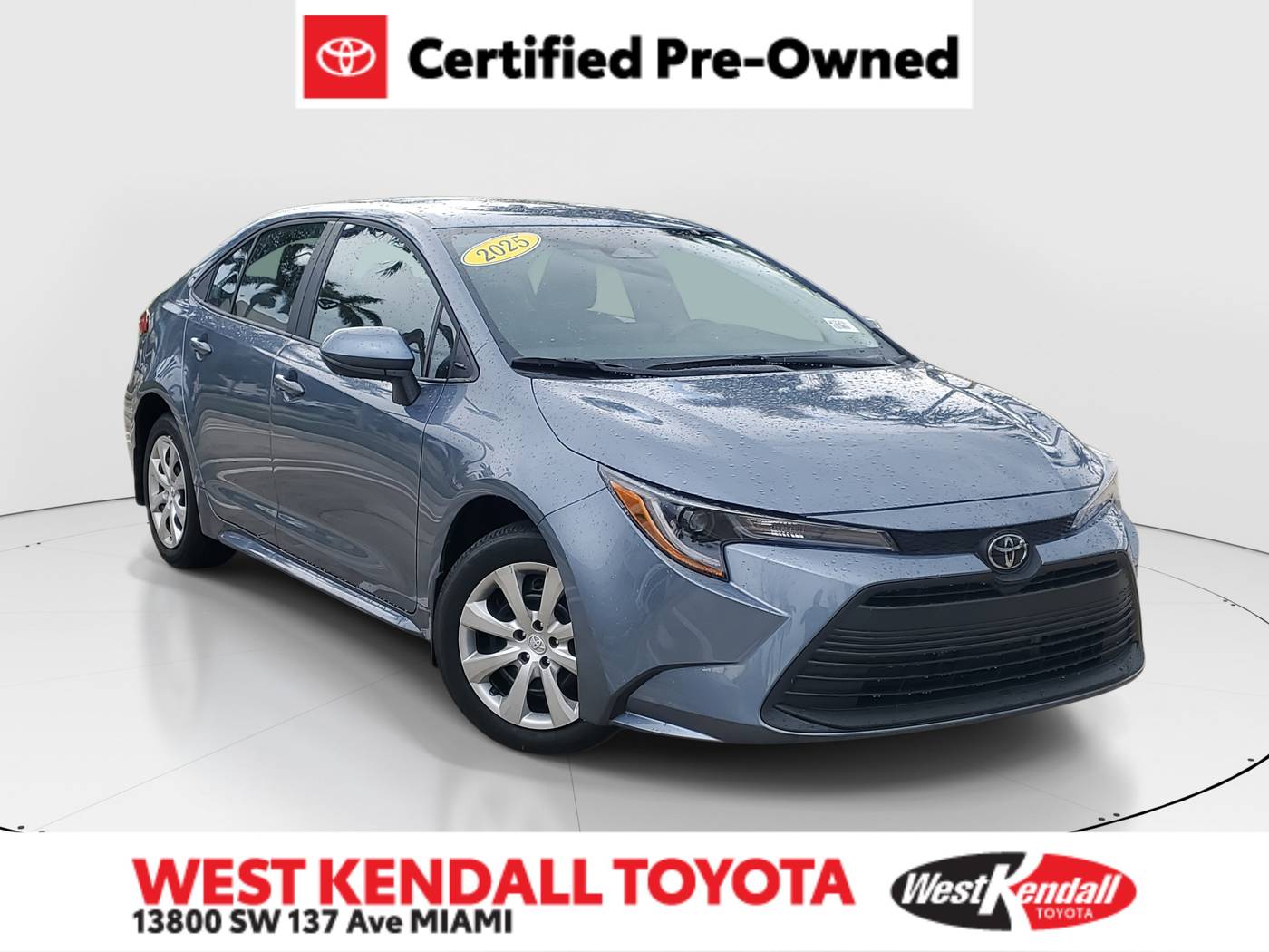 2025 Toyota Corolla LE — Sedan — 1,432 mi — Miami, FL