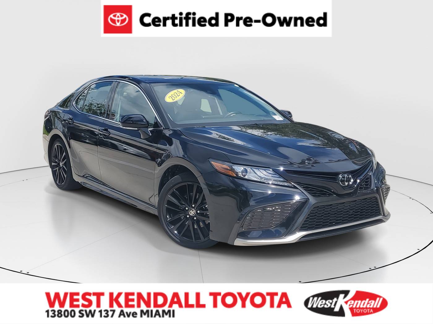2024 Toyota Camry XSE V6 — Sedan — 15,243 mi — Miami, FL