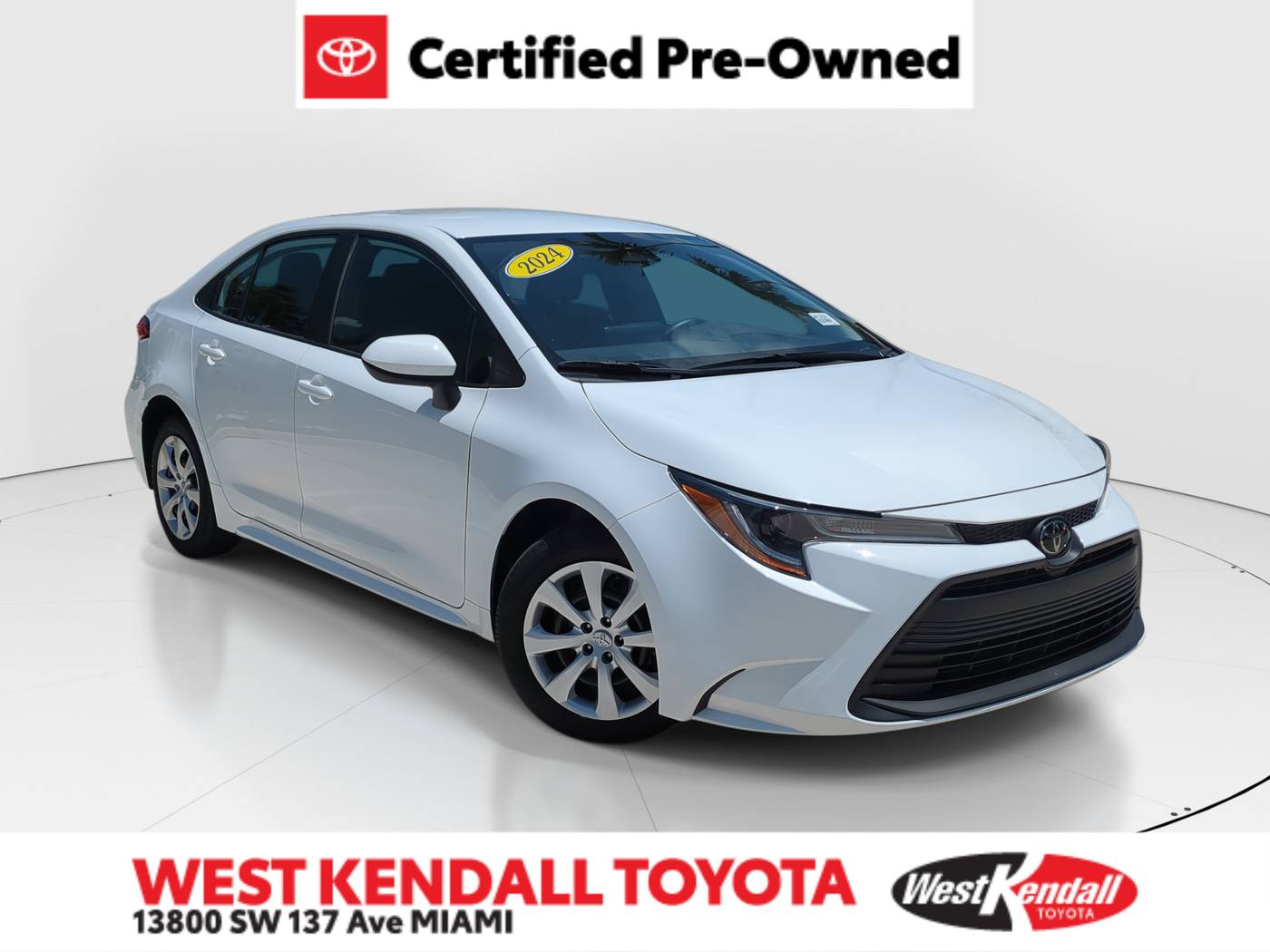 2024 Toyota Corolla LE — Sedan — 15,510 mi — Miami, FL