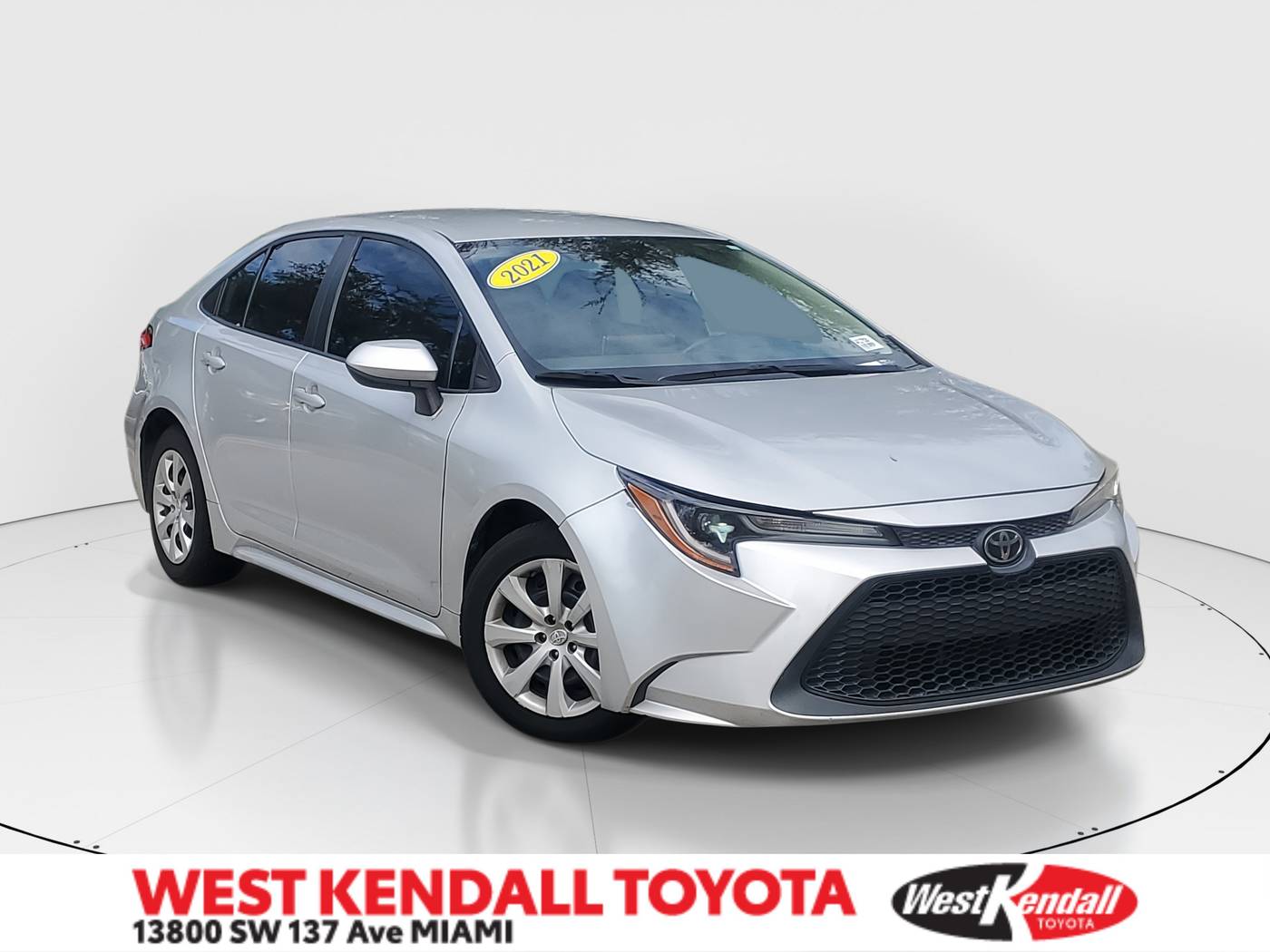 2021 Toyota Corolla LE — Sedan — 79,563 mi — Miami, FL