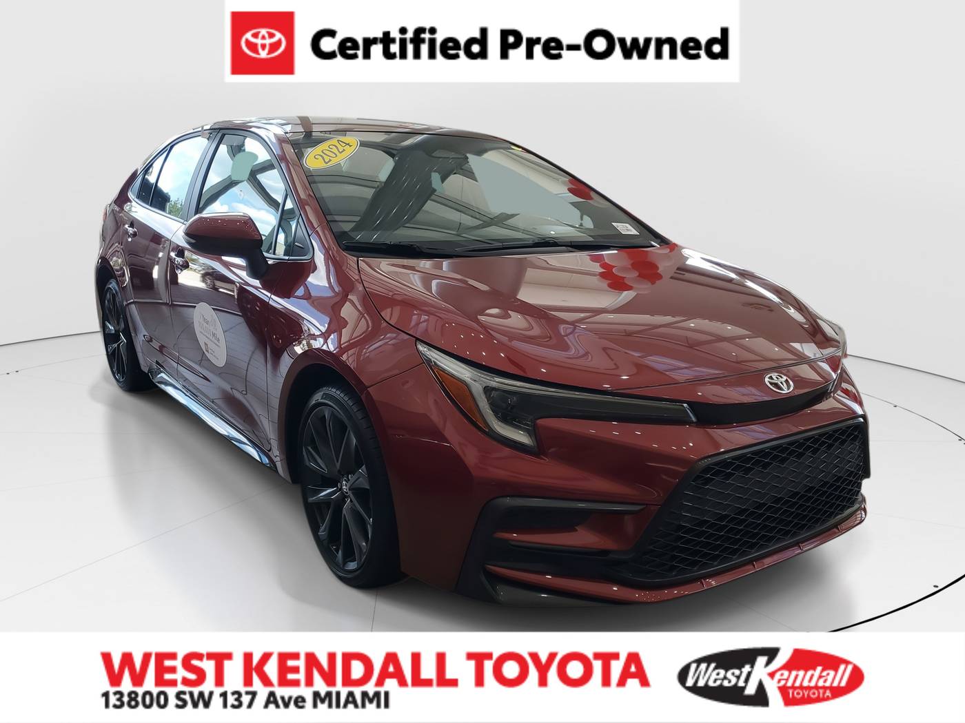 2024 Toyota Corolla SE — Sedan — 15,608 mi — Miami, FL