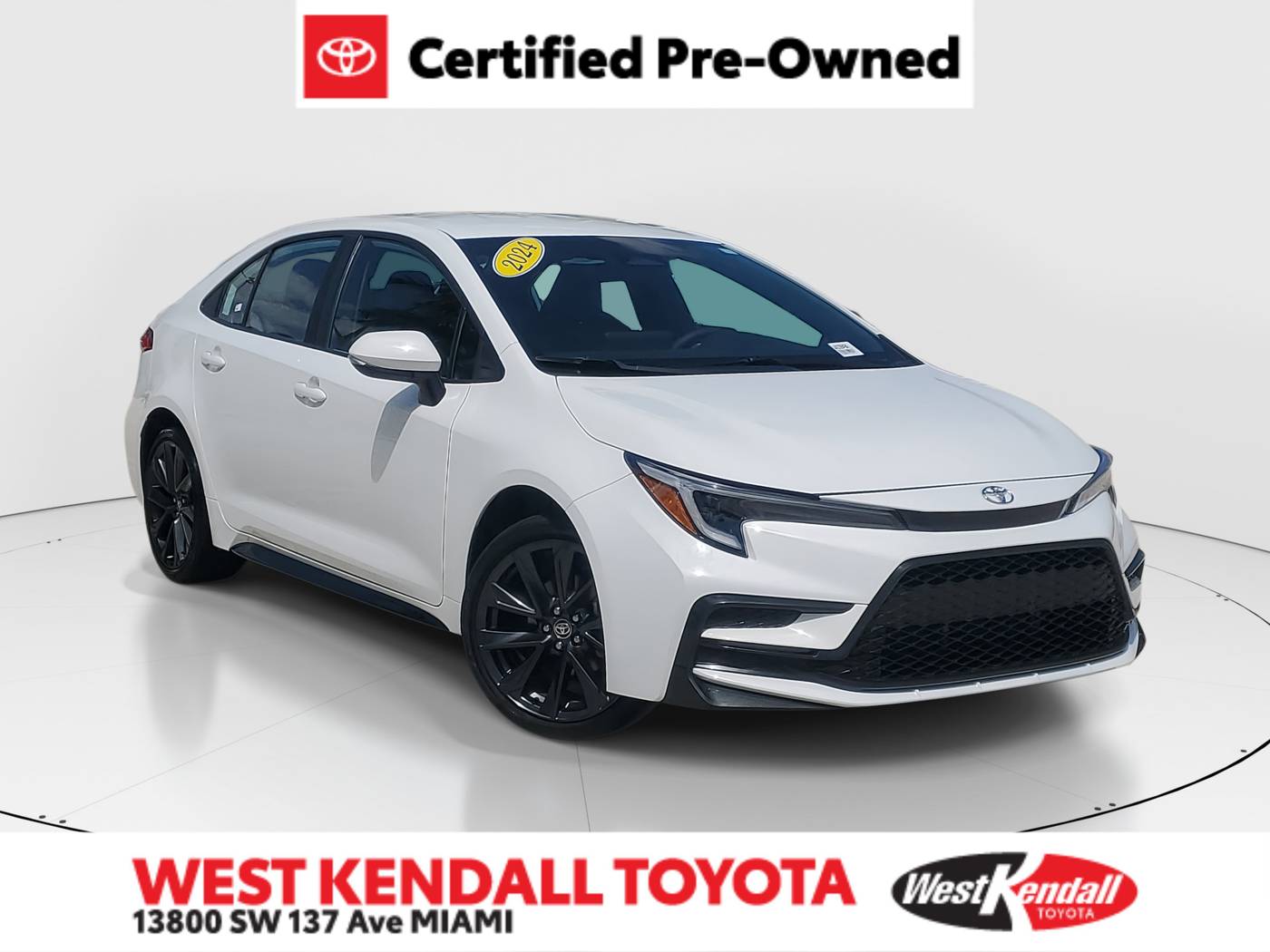 2024 Toyota Corolla SE — Sedan — 9,881 mi — Miami, FL