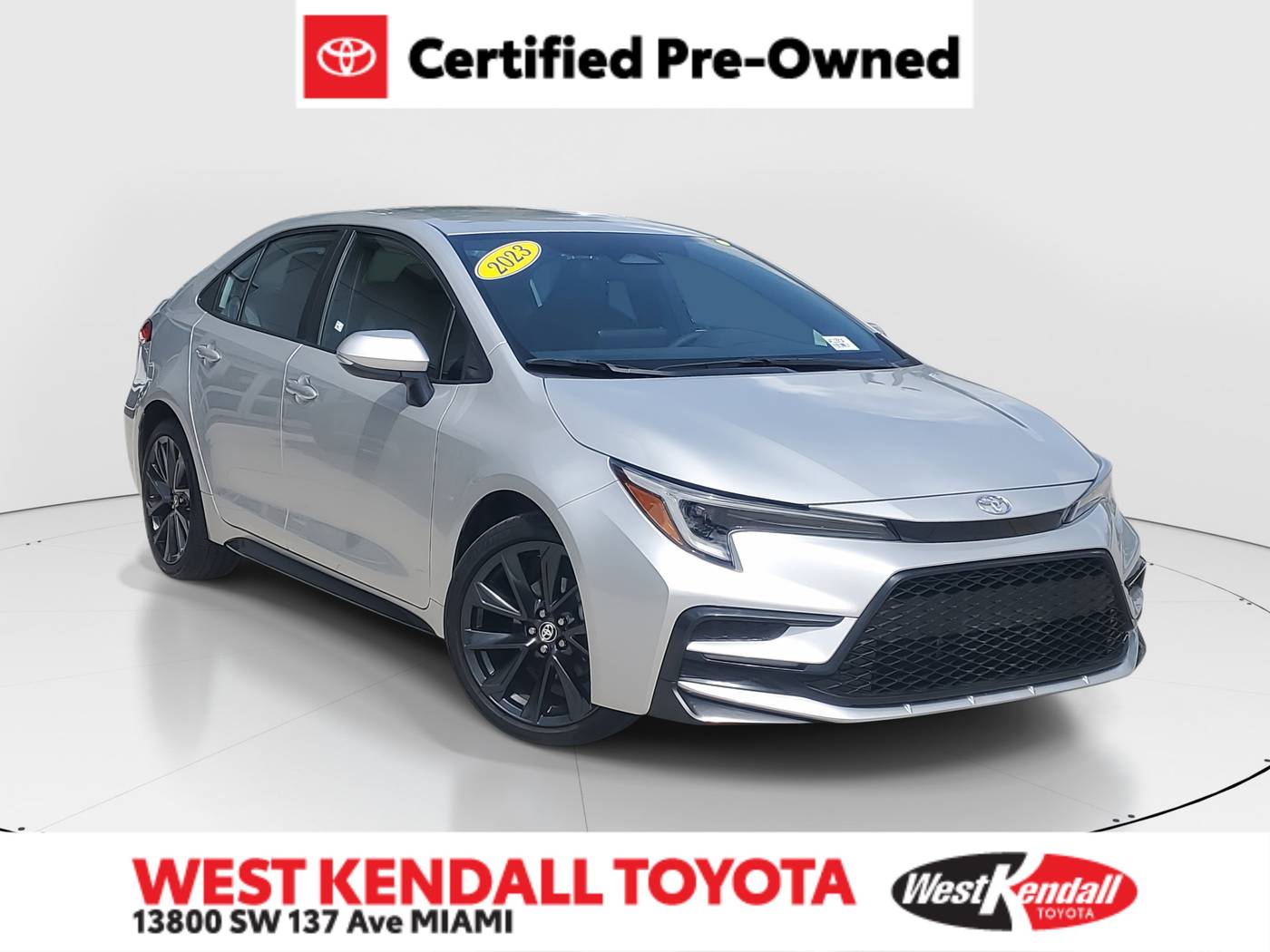 2023 Toyota Corolla SE — Sedan — 23,413 mi — Miami, FL