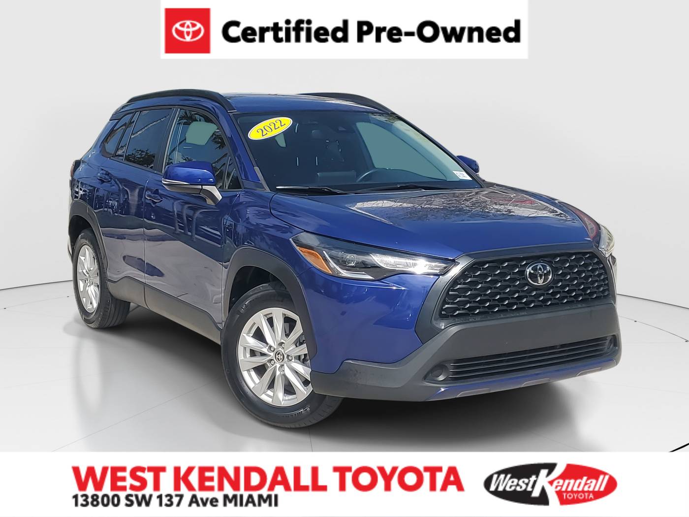 2022 Toyota Corolla Cross LE — SUV — 33,817 mi — Miami, FL
