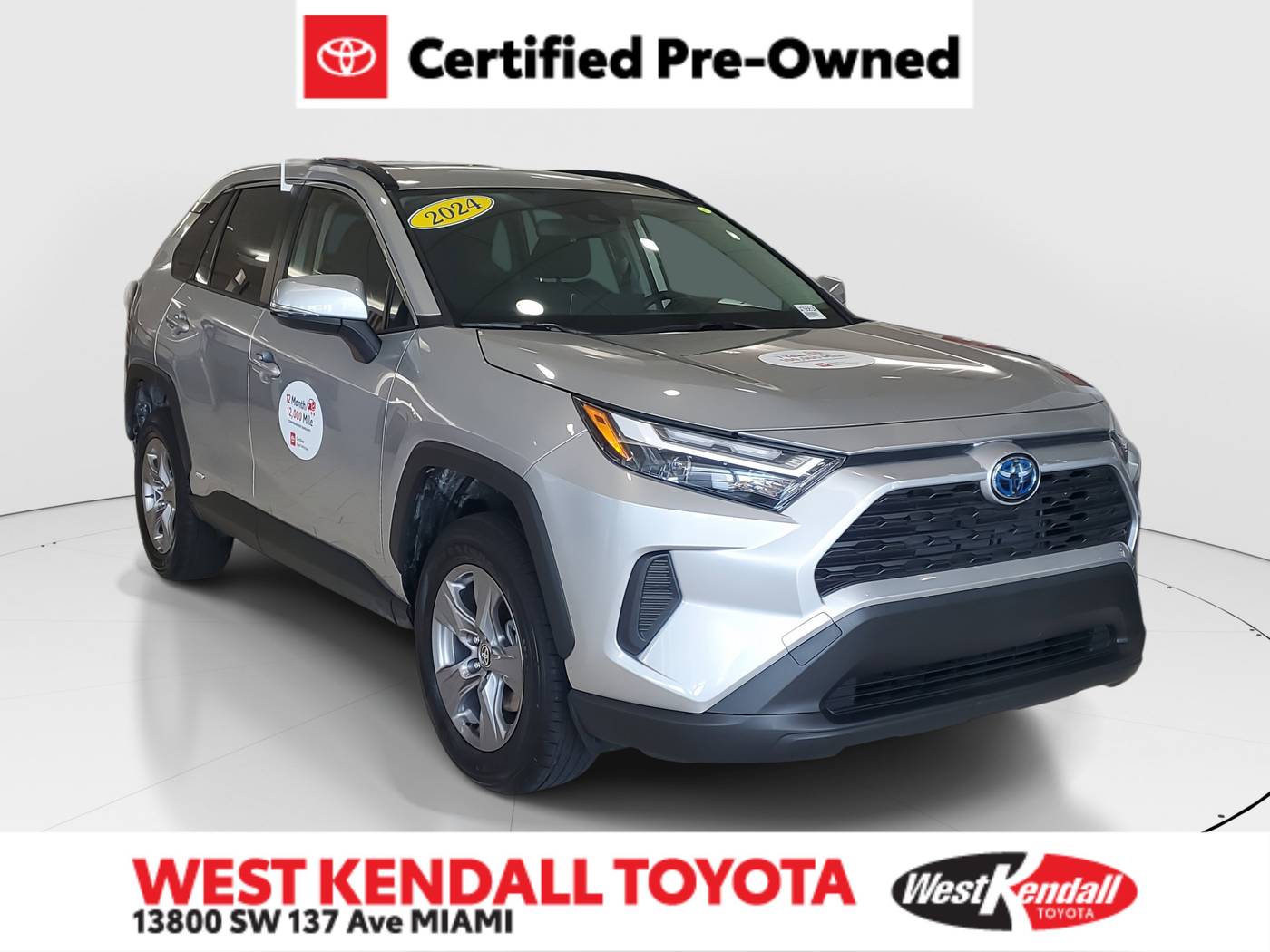 2024 Toyota RAV4 Hybrid XLE — SUV — 7,306 mi — Miami, FL
