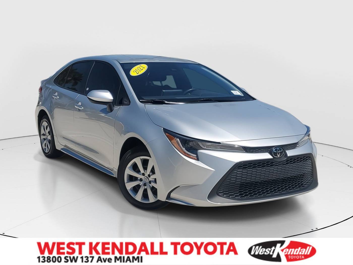 2021 Toyota Corolla LE — Sedan — 22,266 mi — Miami, FL
