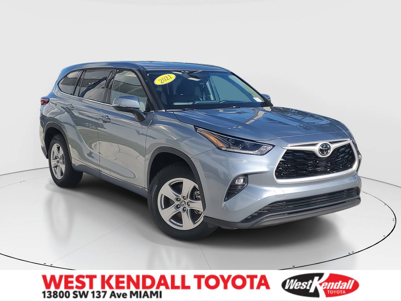 2021 Toyota Highlander LE — SUV — 19,783 mi — Miami, FL