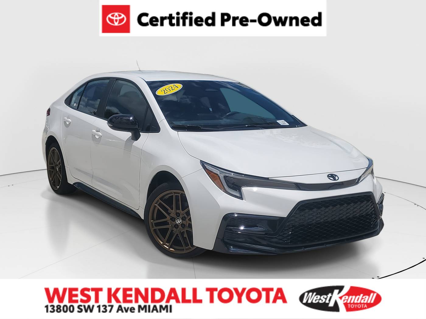 2024 Toyota Corolla Nightshade Edition — Sedan — 9,062 mi — Miami, FL