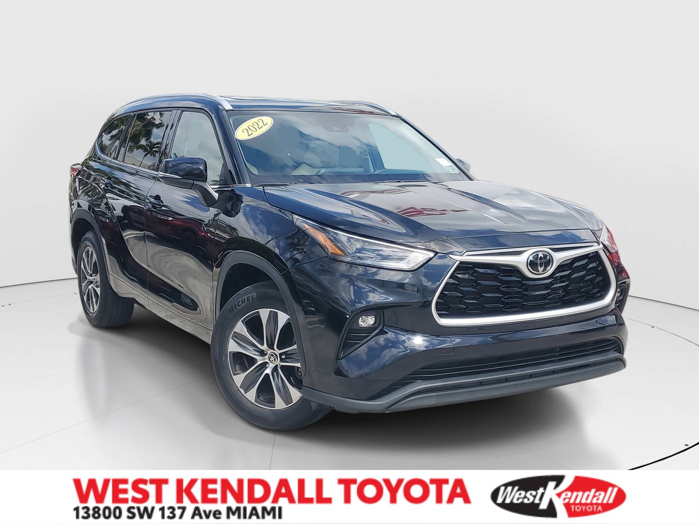 2022 Toyota Highlander XLE — SUV — 27,741 mi — Miami, FL
