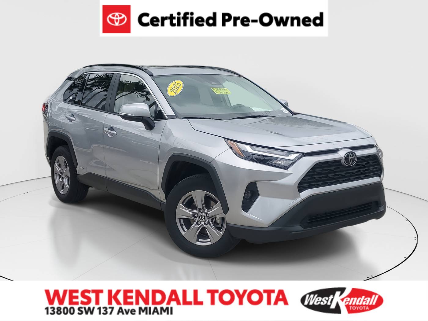2025 Toyota RAV4 Hybrid XLE — SUV — 4,532 mi — Miami, FL