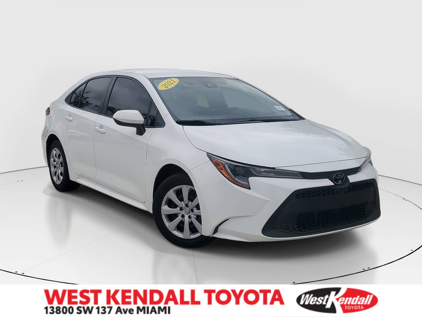 2021 Toyota Corolla LE — Sedan — 60,477 mi — Miami, FL