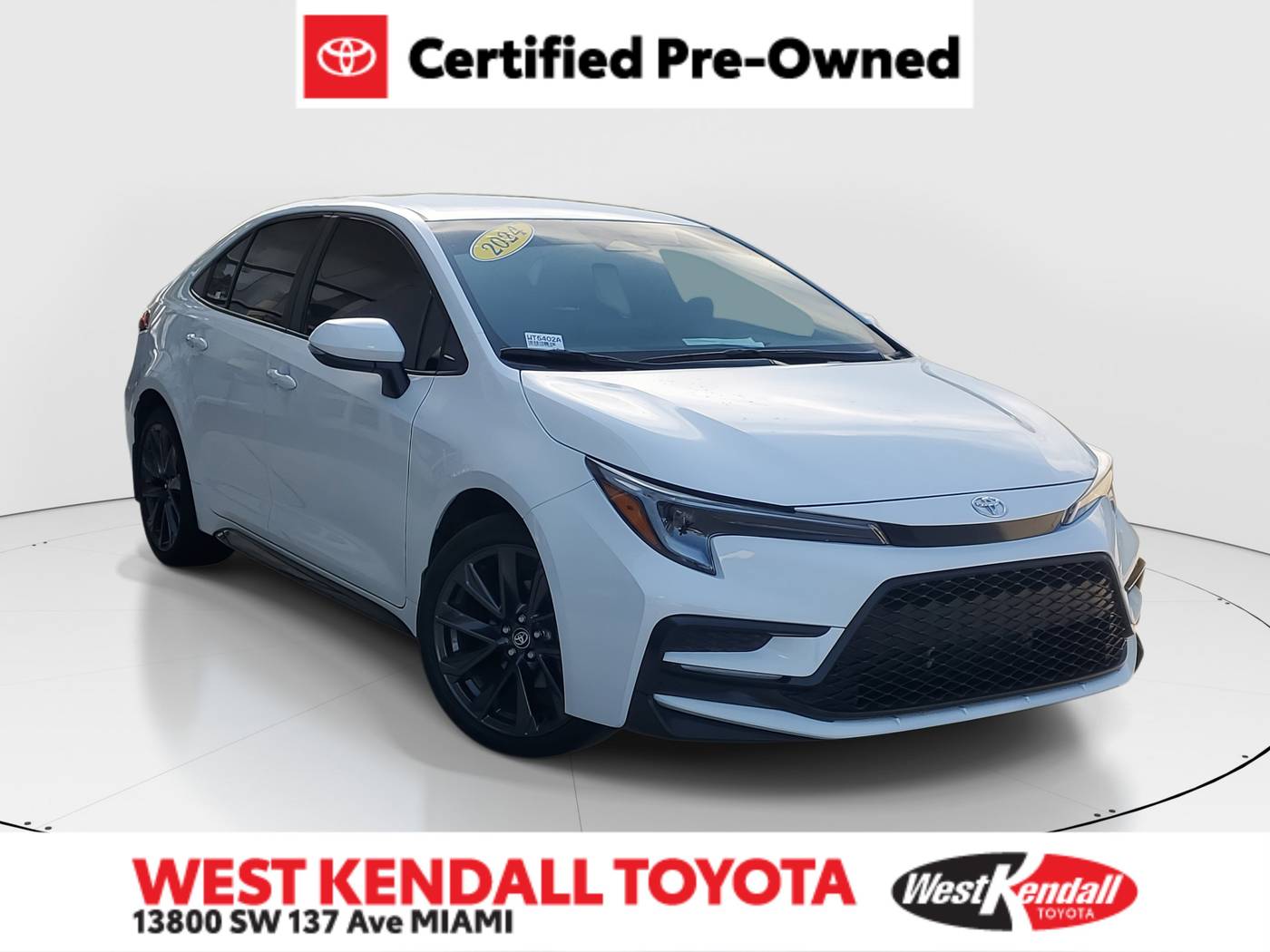 2024 Toyota Corolla SE — Sedan — 15,542 mi — Miami, FL