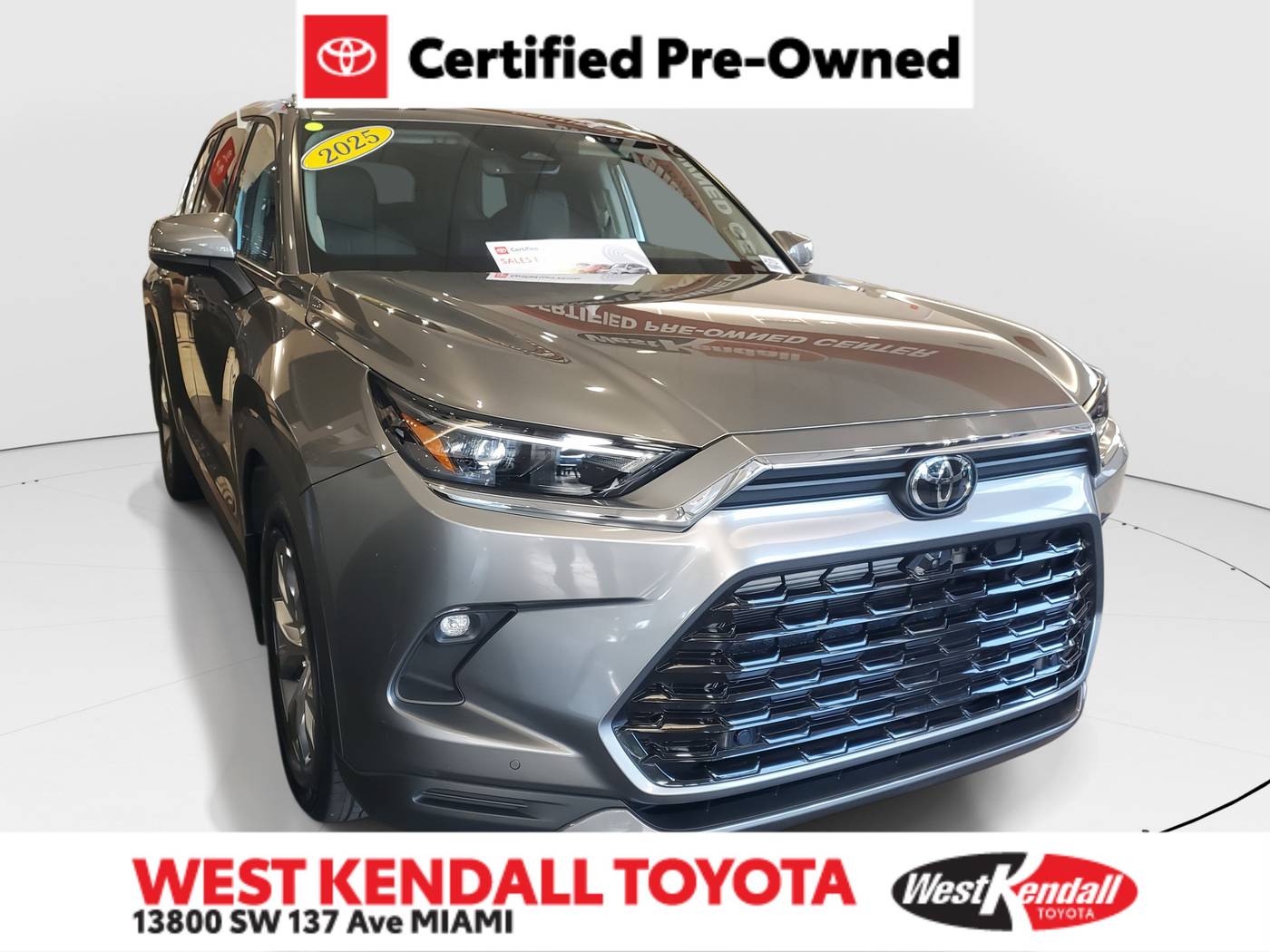 2025 Toyota Grand Highlander Hybrid Limited — SUV — 7,248 mi — Miami, FL