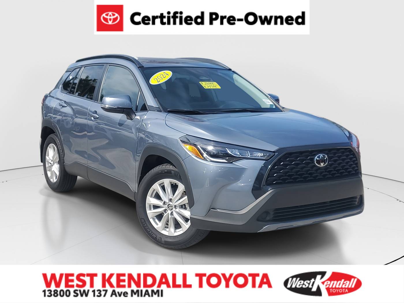 2024 Toyota Corolla Cross LE — SUV — 3,092 mi — Miami, FL