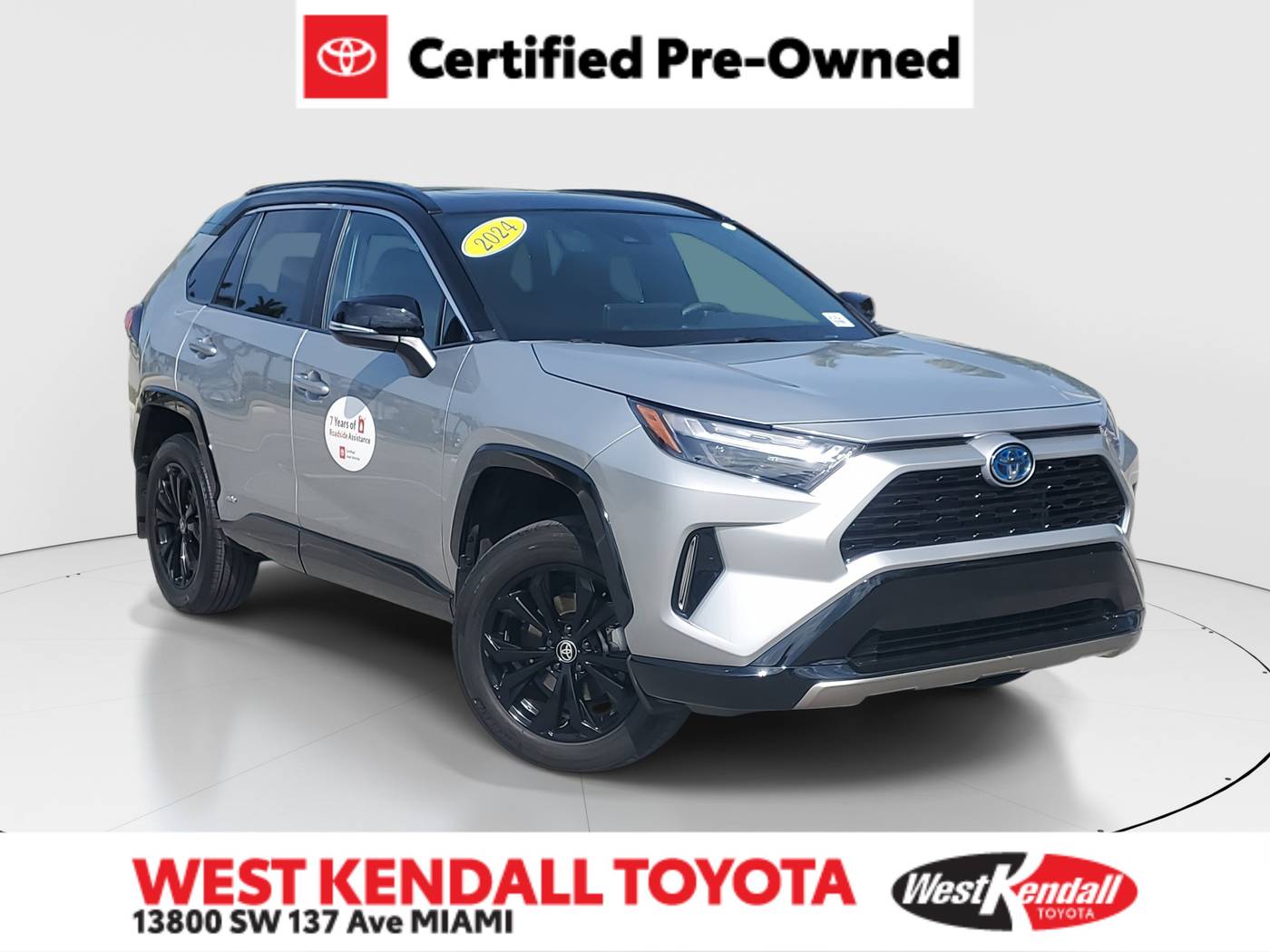 2024 Toyota RAV4 Hybrid XSE — SUV — 17,526 mi — Miami, FL