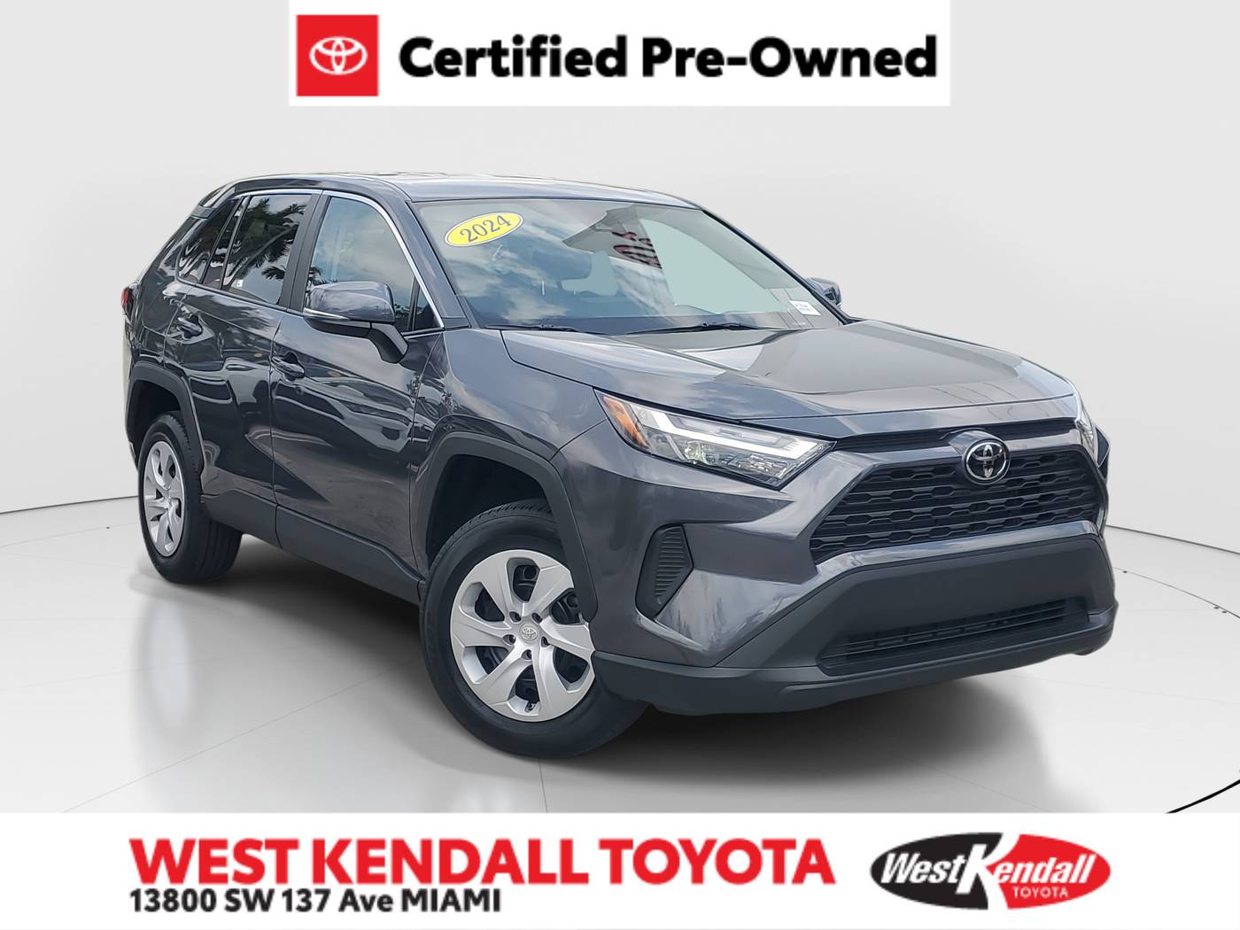 2024 Toyota RAV4 LE — SUV — 14,308 mi — Miami, FL