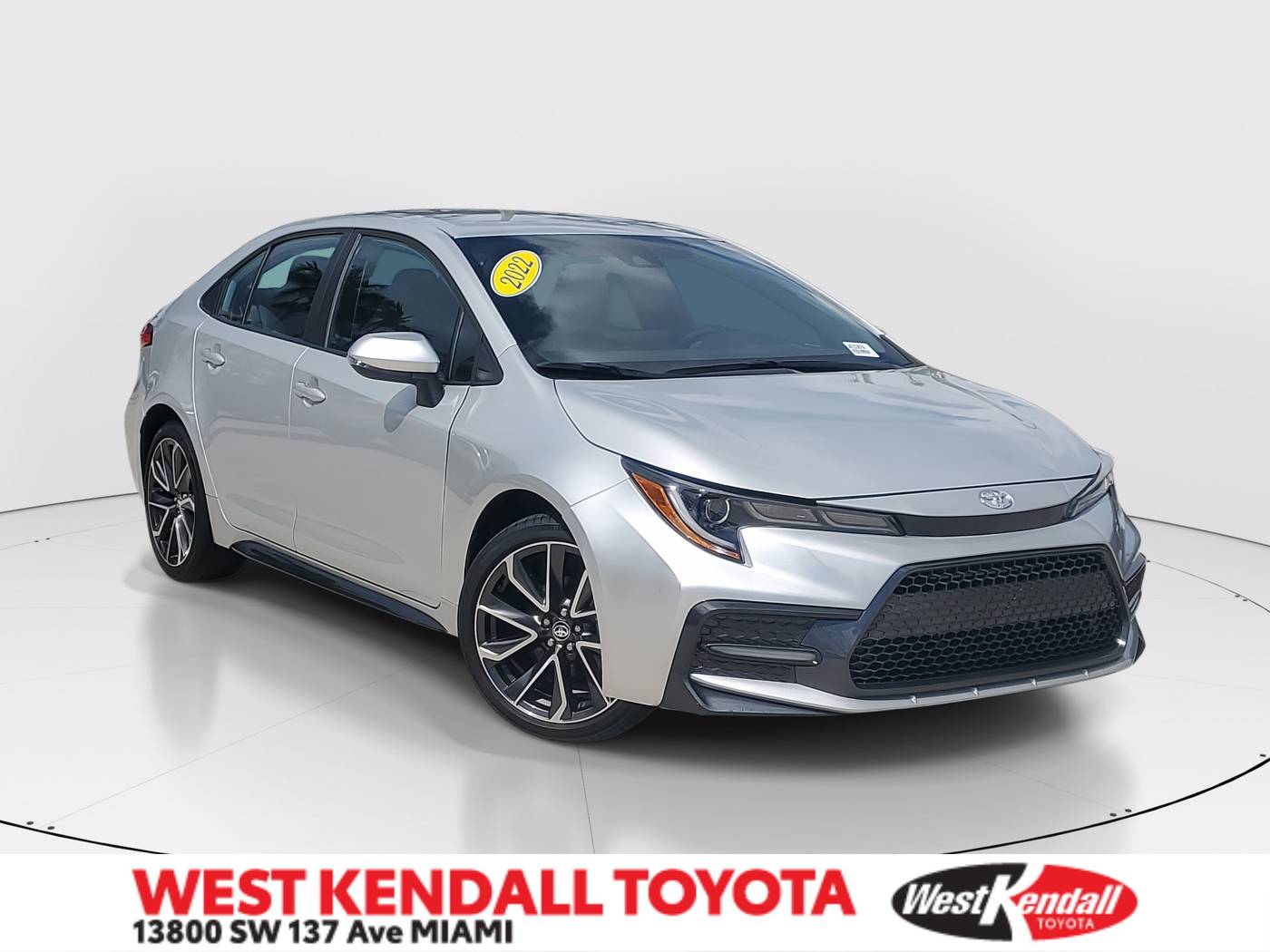 2022 Toyota Corolla SE — Sedan — 30,609 mi — Miami, FL