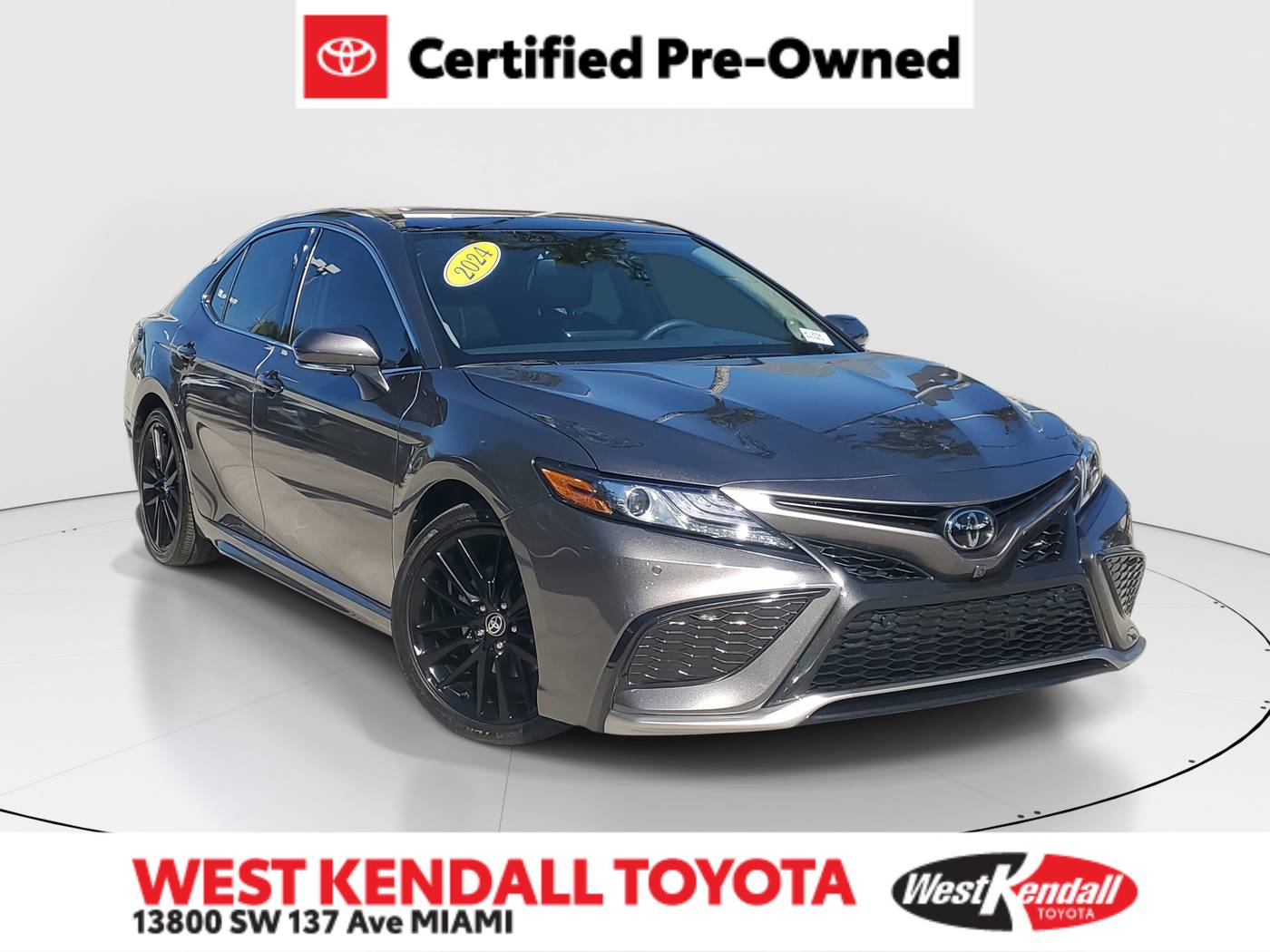 2024 Toyota Camry XSE V6 — Sedan — 13,946 mi — Miami, FL