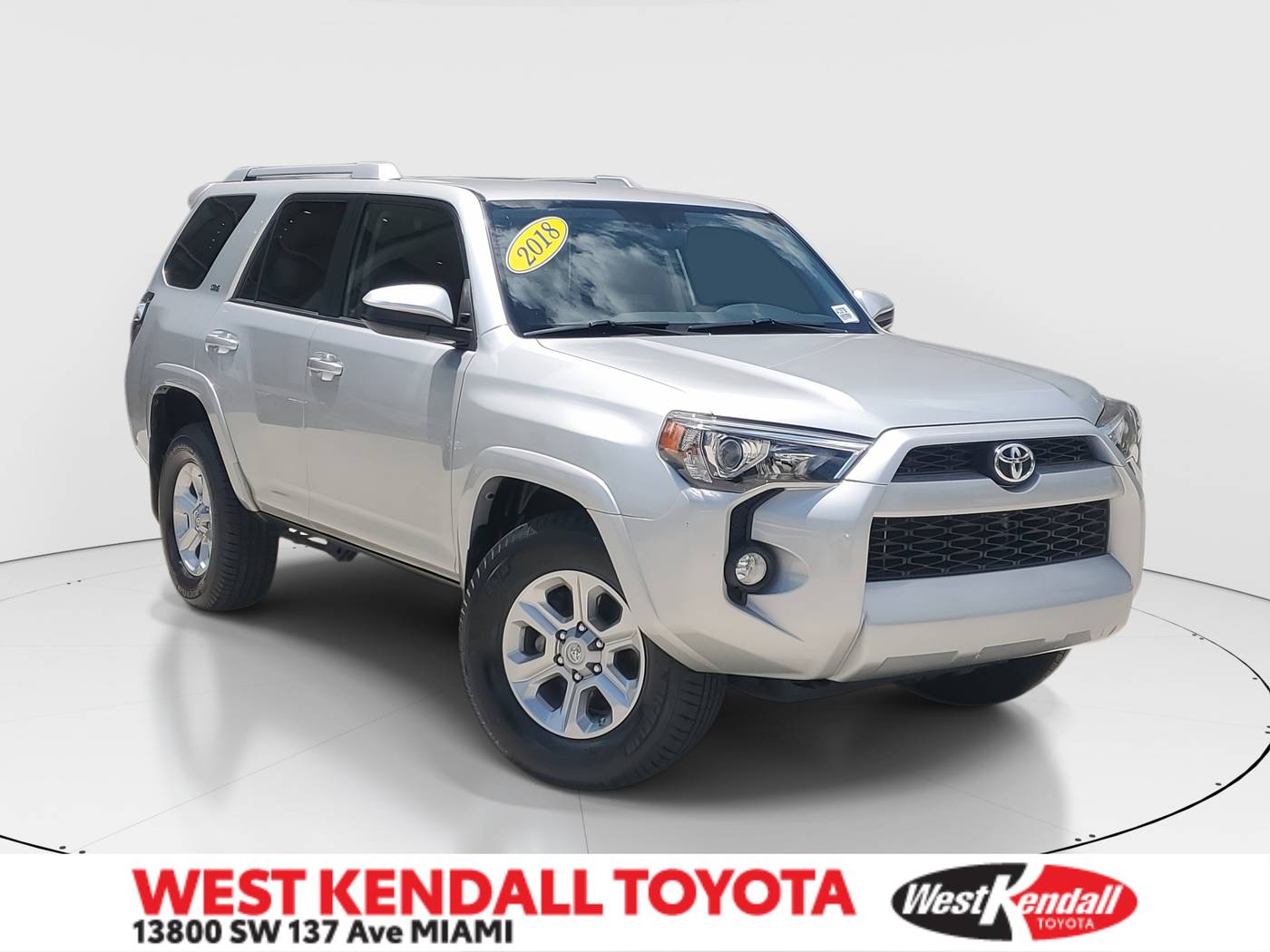 2018 Toyota 4Runner SR5 — SUV — 50,942 mi — Miami, FL