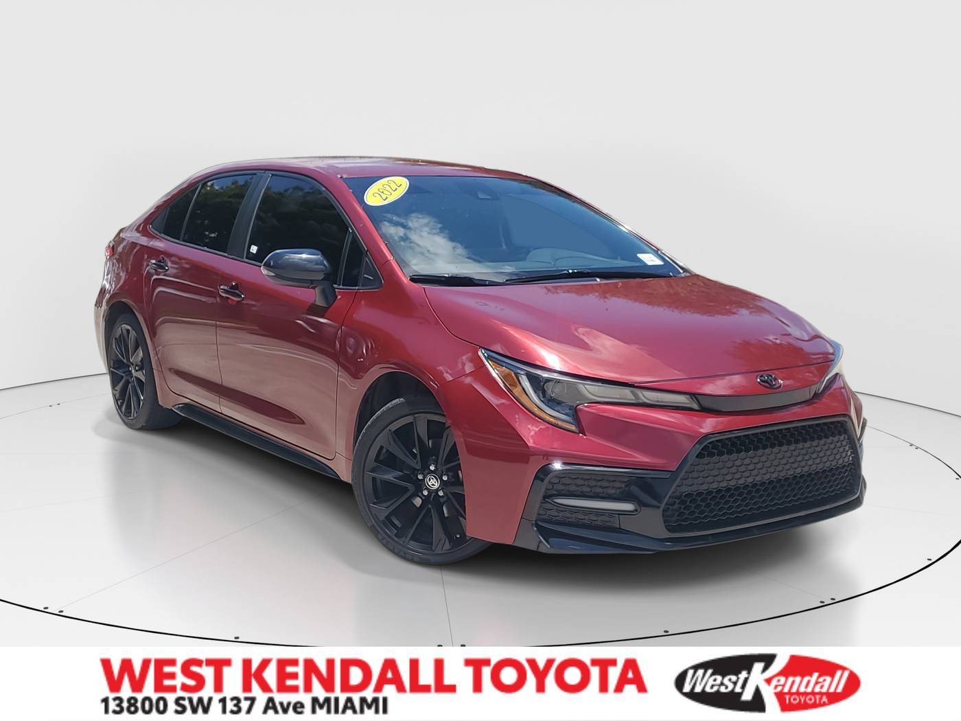 2022 Toyota Corolla SE Nightshade — Sedan — 86,074 mi — Miami, FL