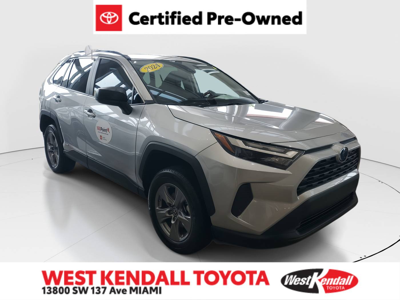 2024 Toyota RAV4 Hybrid LE — SUV — 6,152 mi — Miami, FL