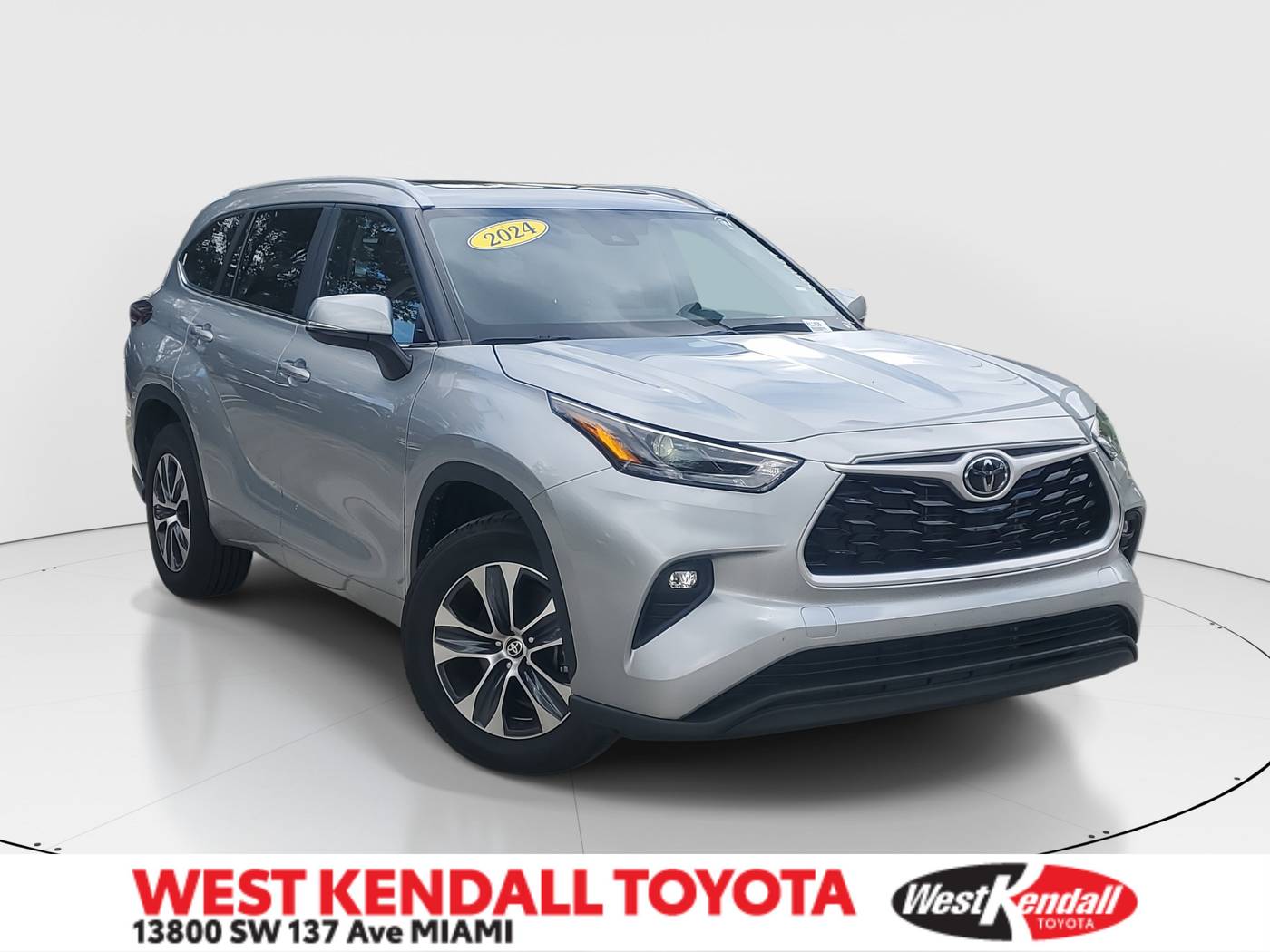 2024 Toyota Highlander LE — SUV — 36,525 mi — Miami, FL
