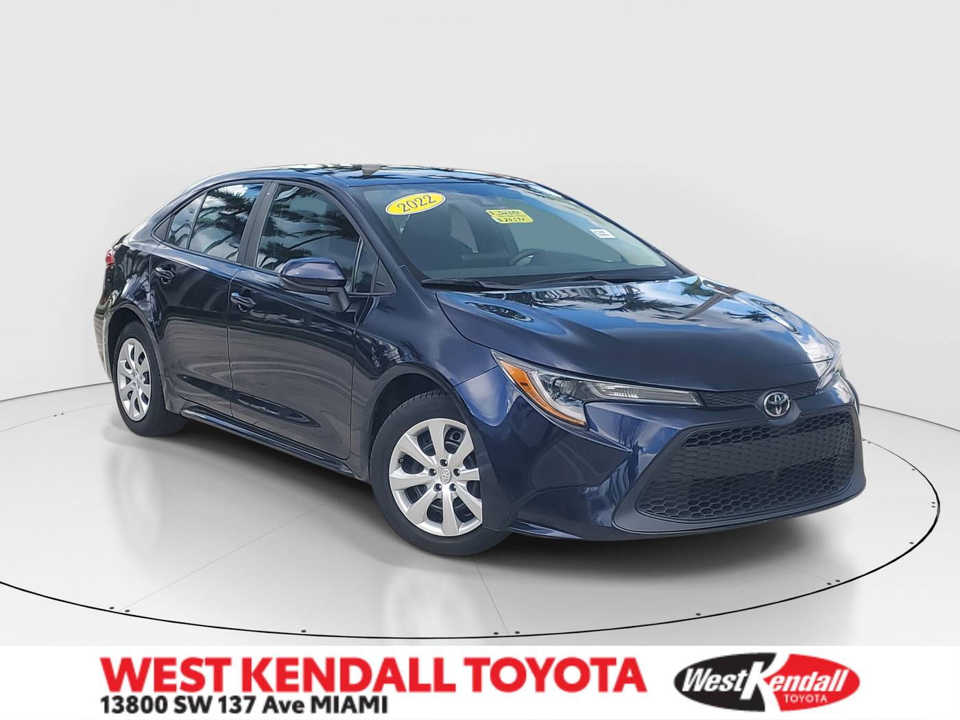 2022 Toyota Corolla LE — Sedan — 34,409 mi — Miami, FL