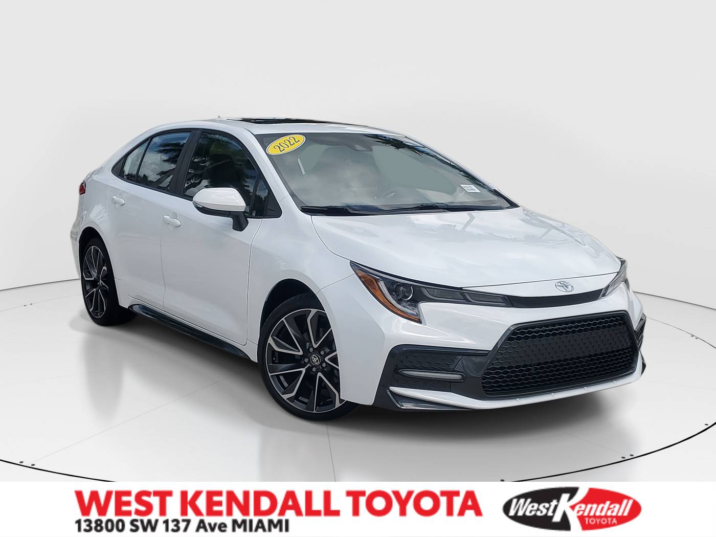2022 Toyota Corolla SE — Sedan — 12,804 mi — Miami, FL
