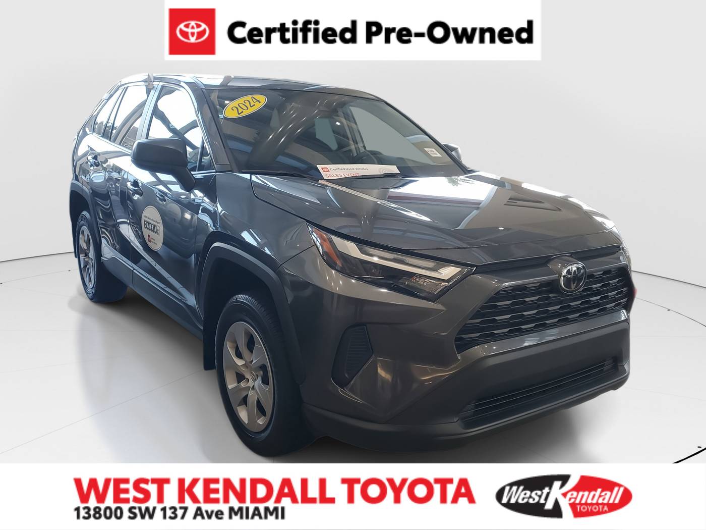 2024 Toyota RAV4 LE — SUV — 8,719 mi — Miami, FL
