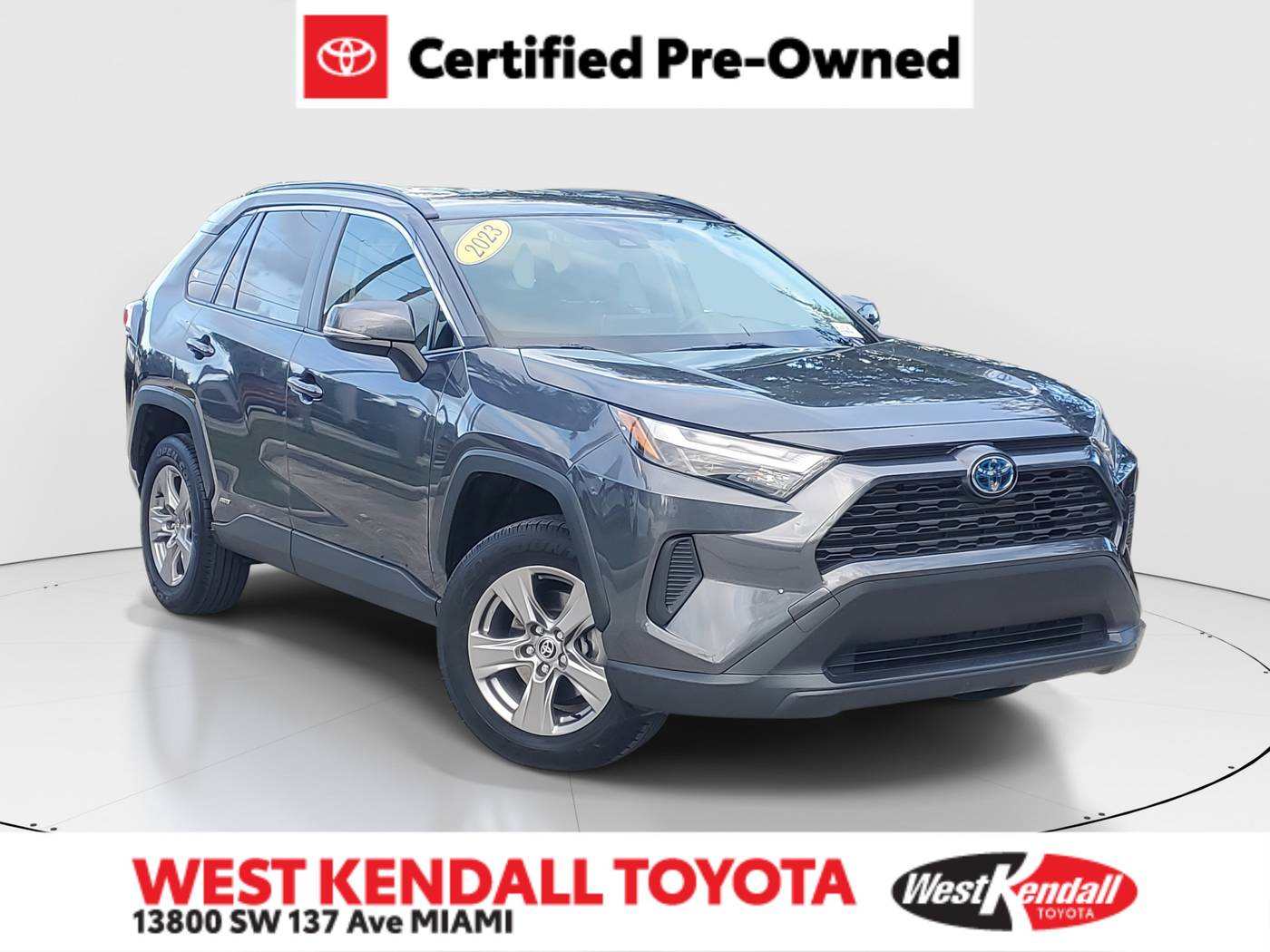 2023 Toyota RAV4 Hybrid LE — SUV — 10,436 mi — Miami, FL