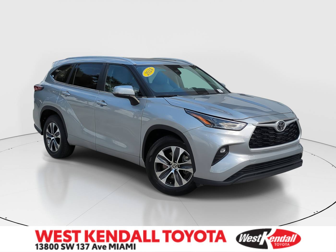 2024 Toyota Highlander LE — SUV — 25,042 mi — Miami, FL